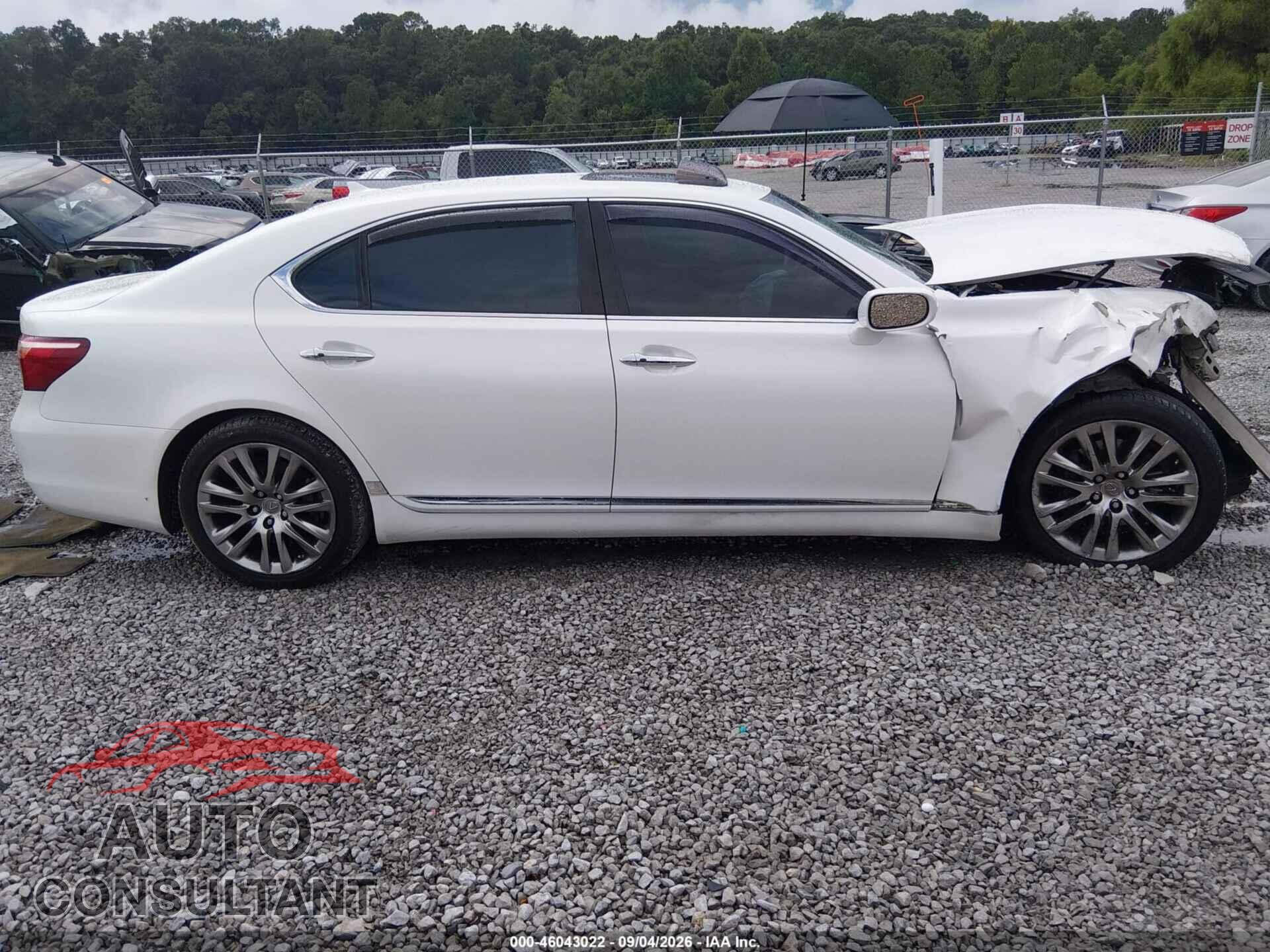 LEXUS LS 460 2012 - JTHGL5EF7C5046186