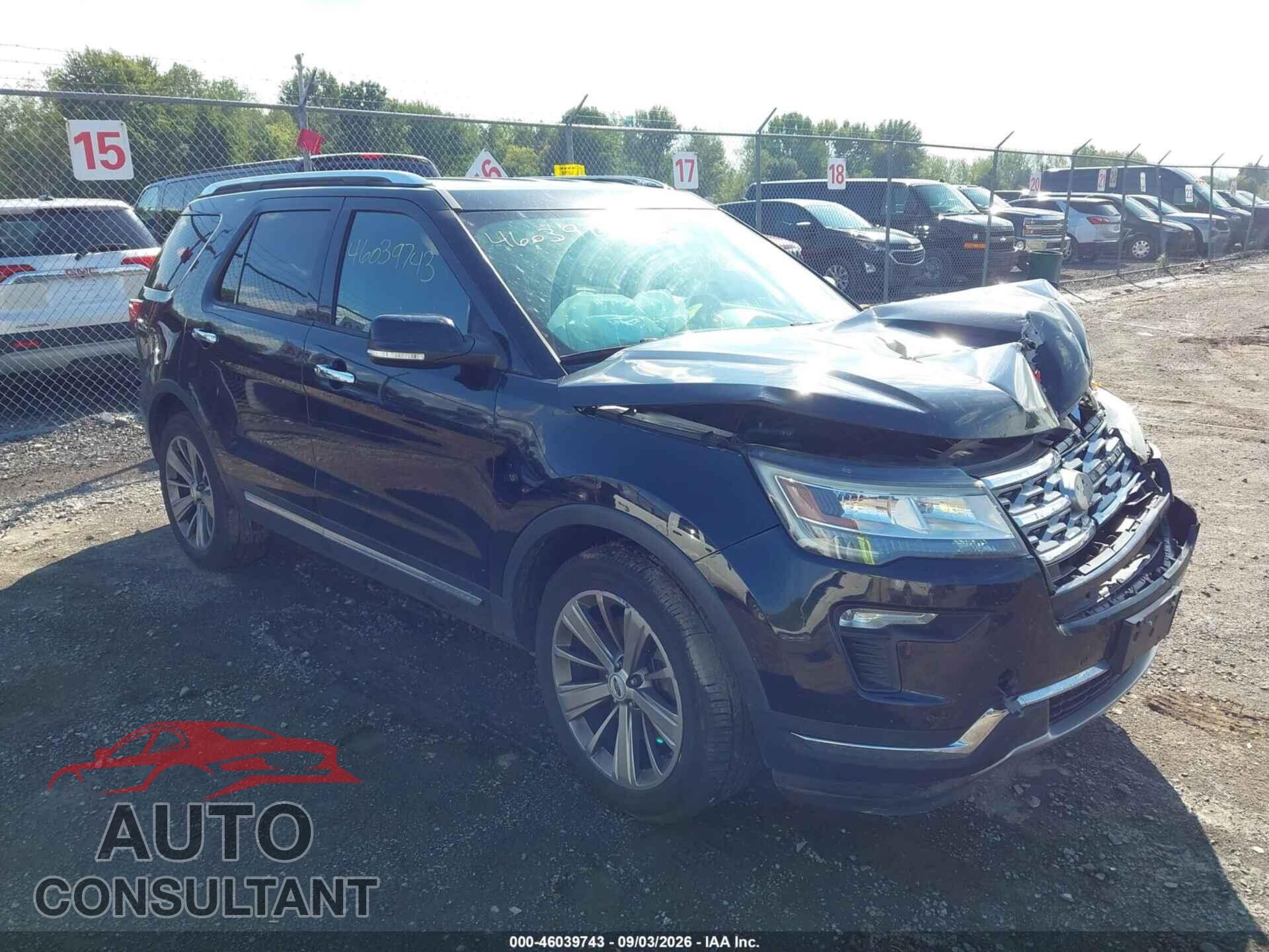 FORD EXPLORER 2018 - 1FM5K8F89JGB45926