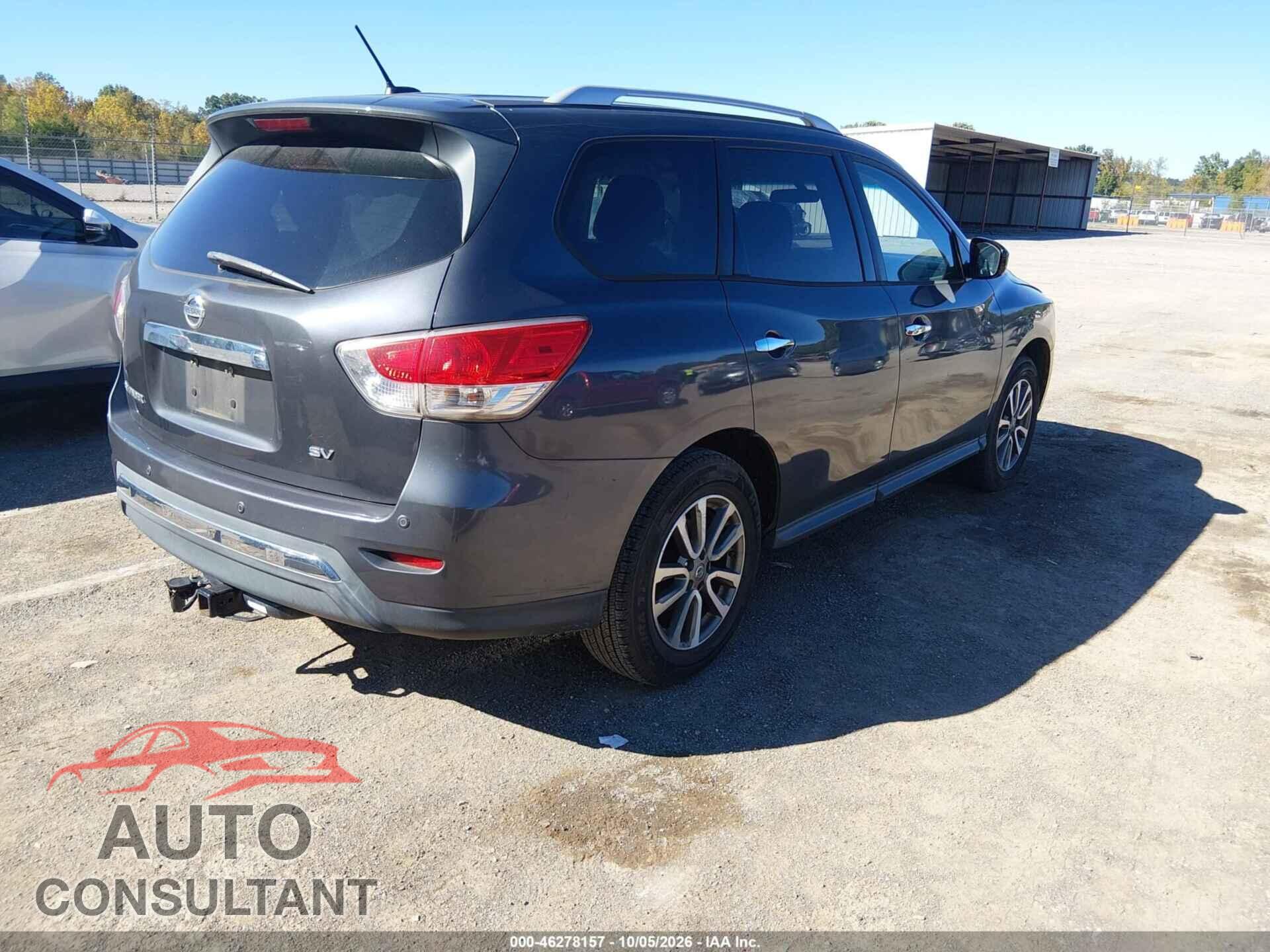 NISSAN PATHFINDER 2013 - 5N1AR2MM4DC657225
