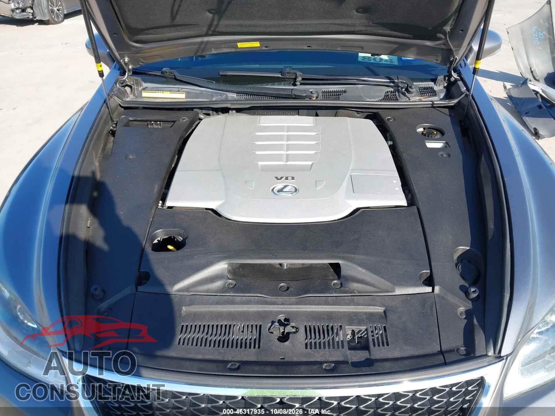 LEXUS LS 460 2013 - JTHBL5EF5D5117638