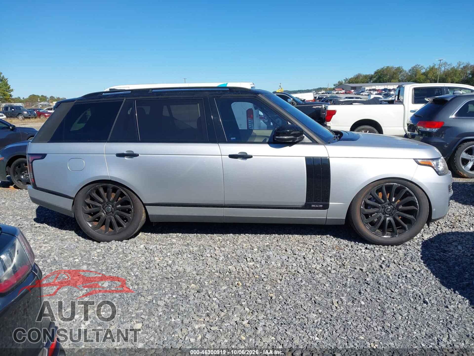 LAND ROVER RANGE ROVER 2017 - SALGS5FE9HA329772