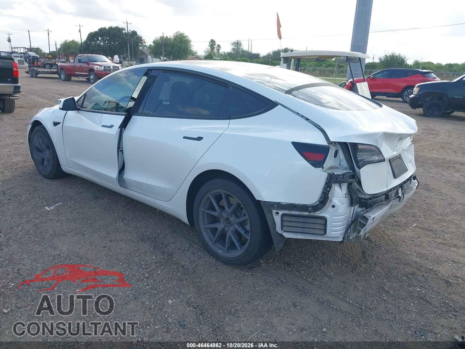 TESLA MODEL 3 2022 - 5YJ3E1EB5NF353826