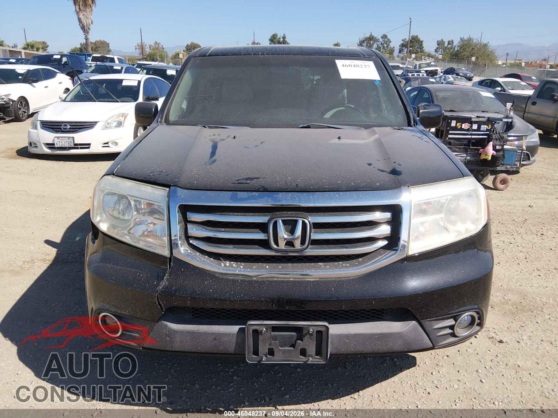HONDA PILOT 2012 - 5FNYF3H56CB013683