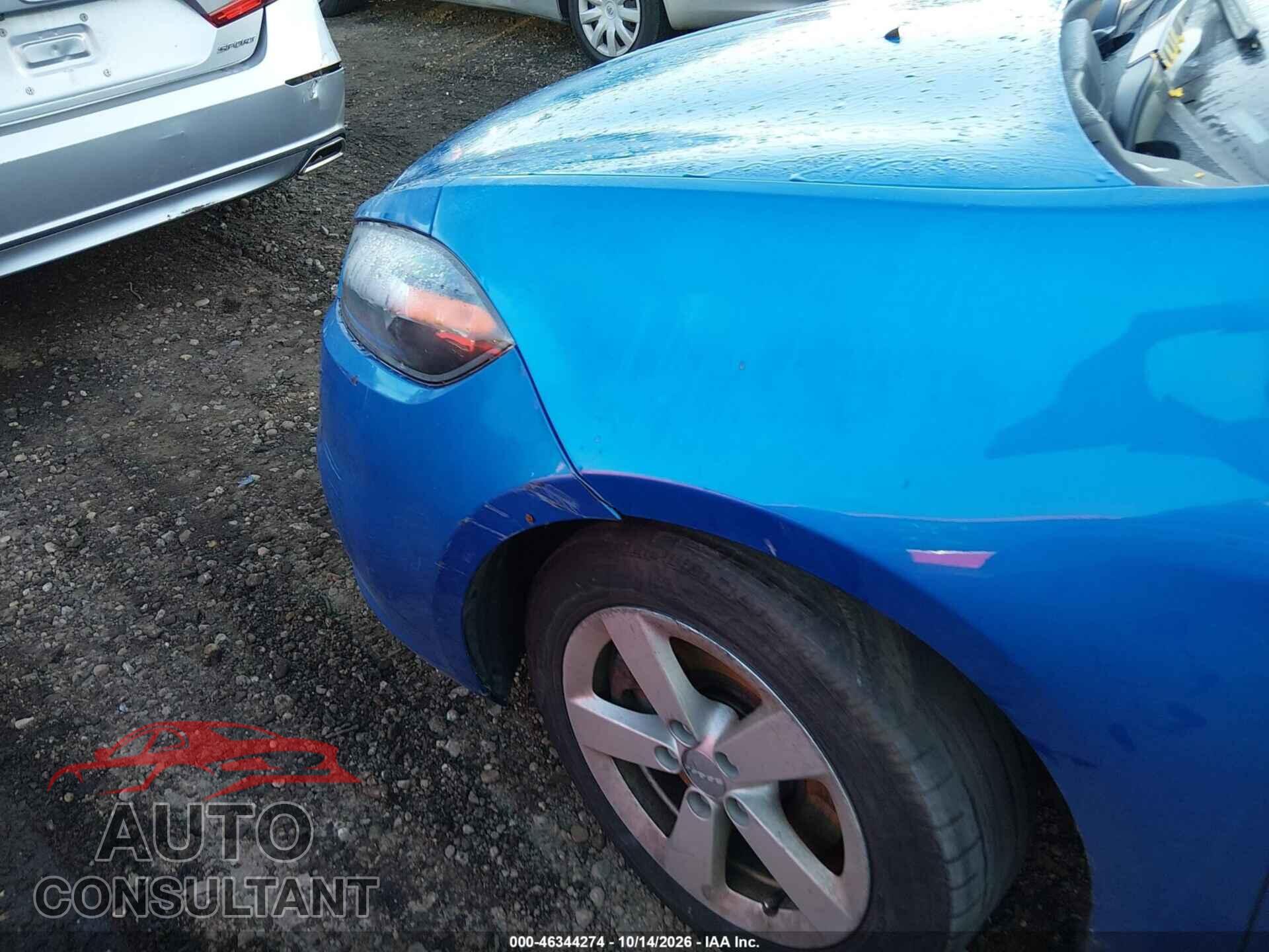 DODGE DART 2015 - 1C3CDFBB1FD415806