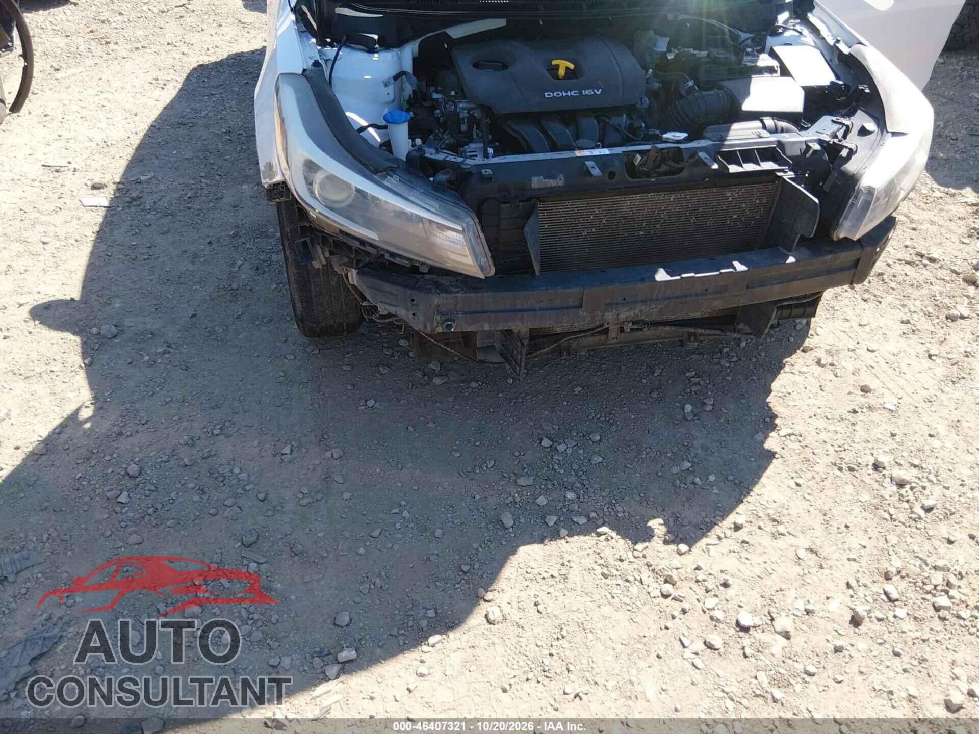 KIA FORTE 2017 - 3KPFL4A73HE067456