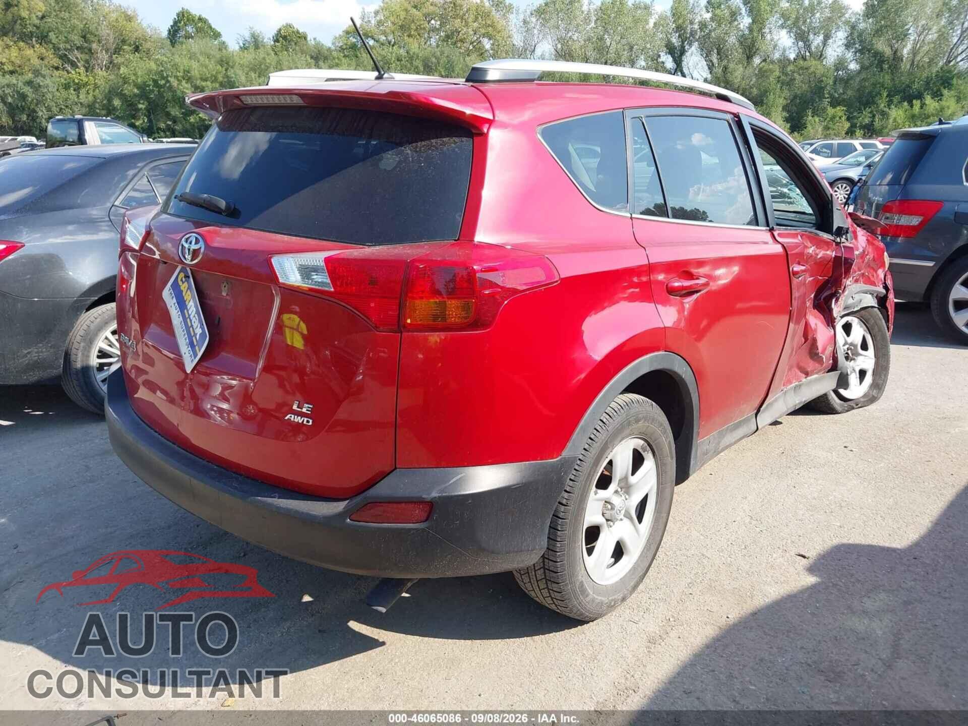 TOYOTA RAV4 2014 - 2T3BFREV9EW135416