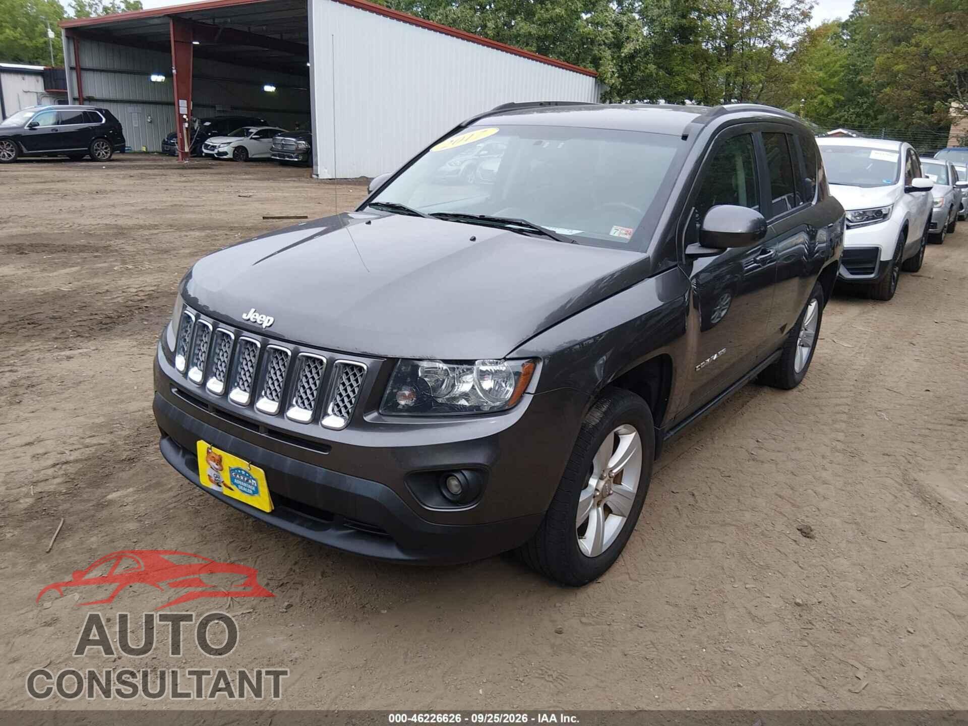 JEEP COMPASS 2017 - 1C4NJDEB7HD205016