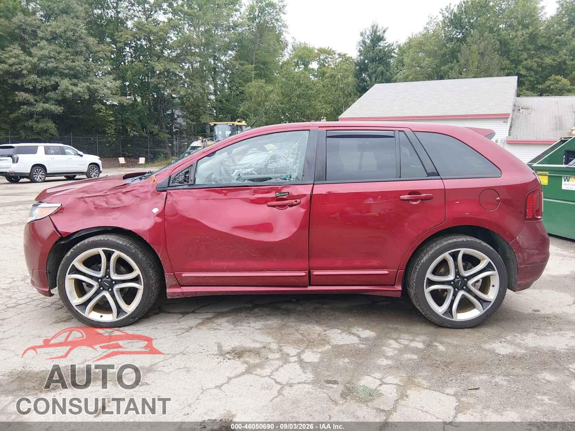 FORD EDGE 2013 - 2FMDK4AK1DBA47041