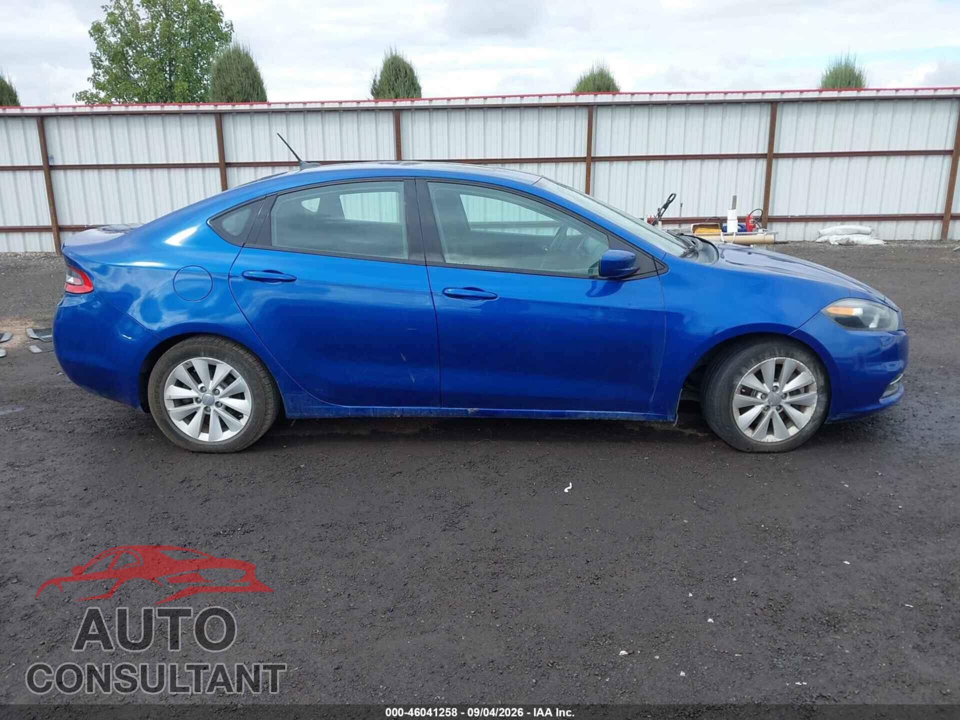 DODGE DART 2014 - 1C3CDFBBXED702575