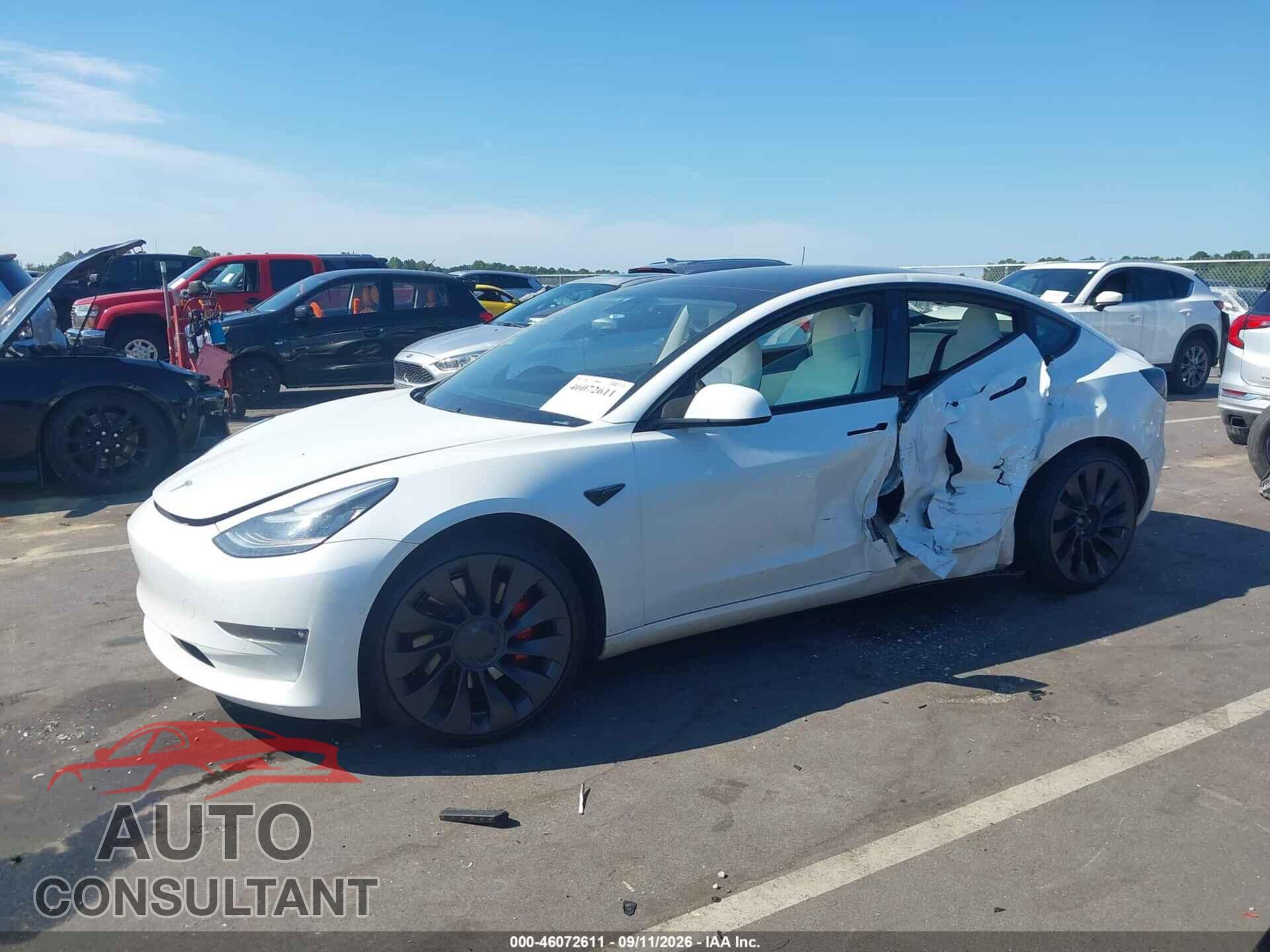 TESLA MODEL 3 2021 - 5YJ3E1EC8MF856466