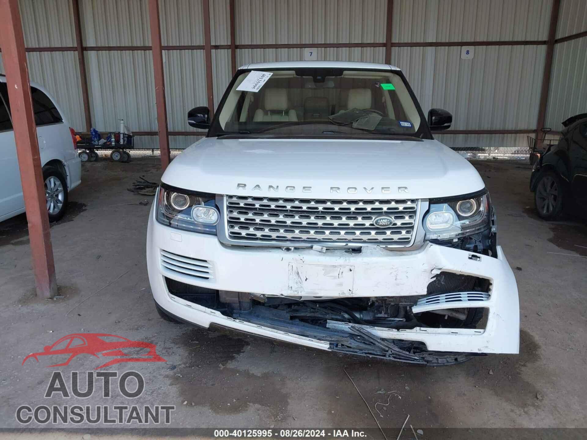 LAND ROVER RANGE ROVER 2016 - SALGS3EF7GA290628