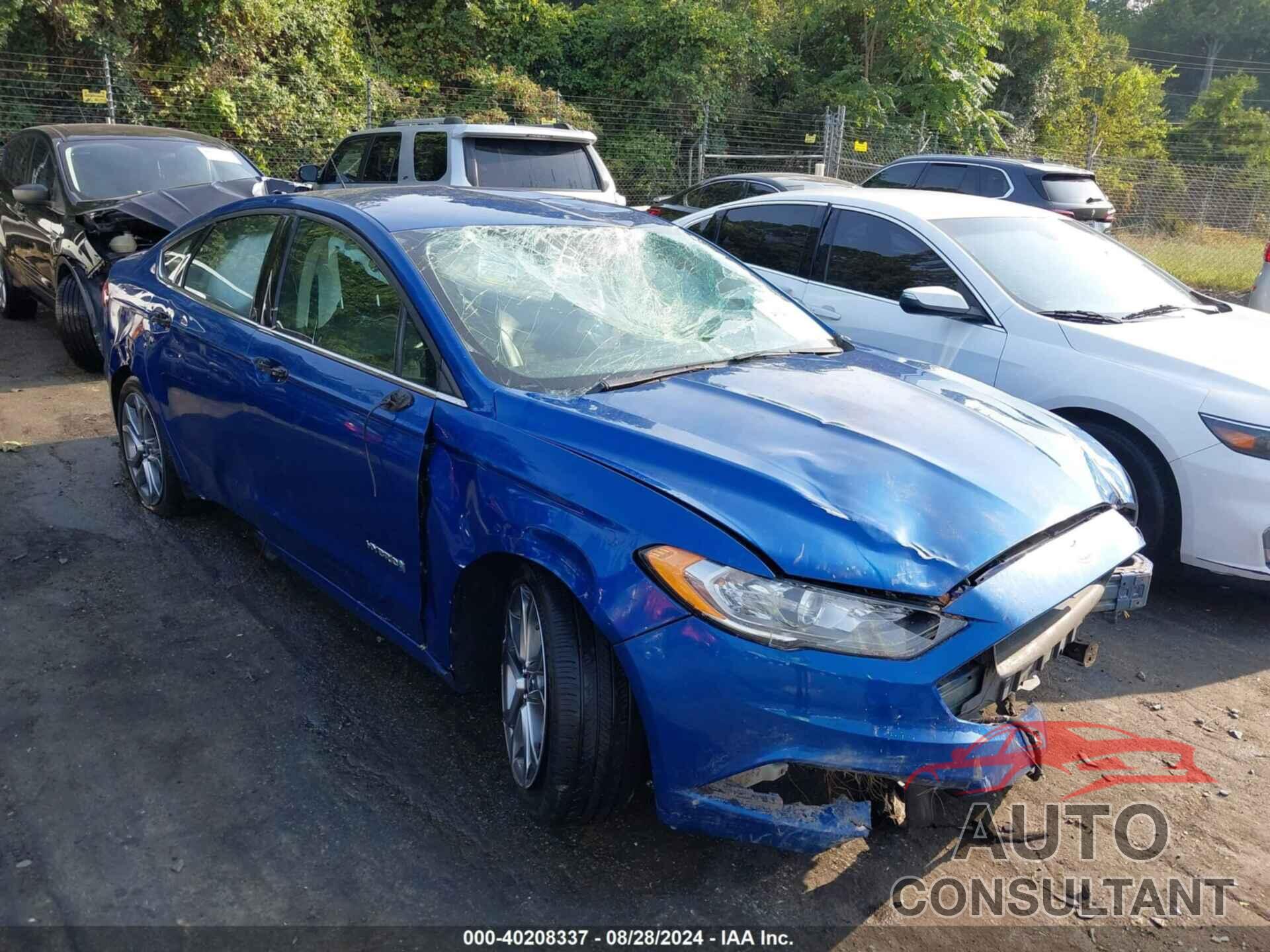 FORD FUSION HYBRID 2017 - 3FA6P0LUXHR373813