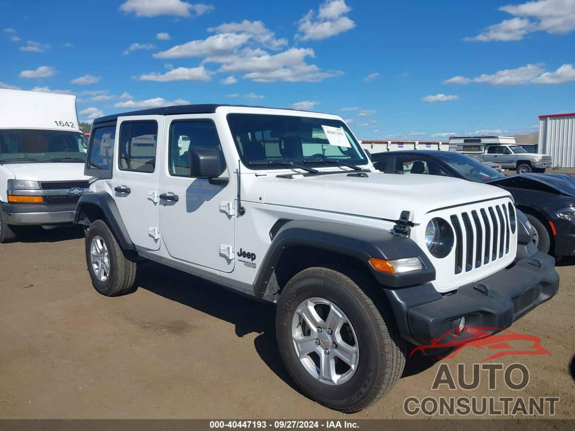 JEEP WRANGLER UNLIMITED 2021 - 1C4HJXDG9MW763489