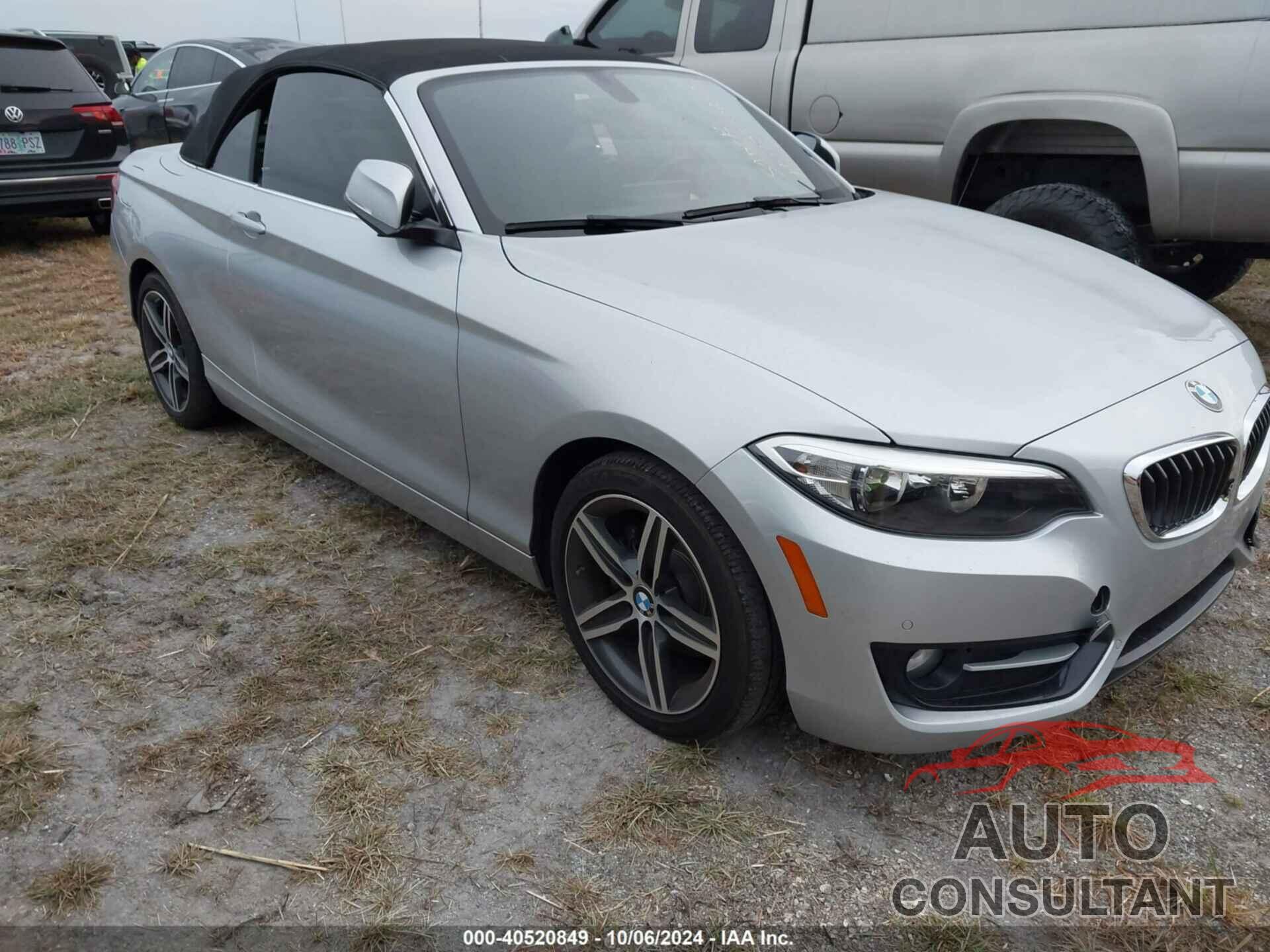 BMW 230I 2017 - WBA2K9C3XHV647322