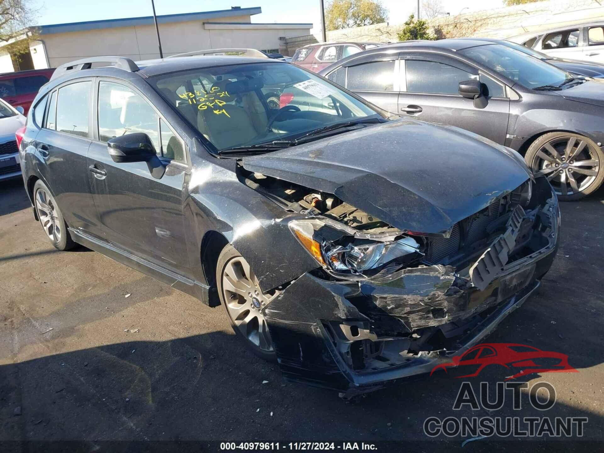 SUBARU IMPREZA 2016 - JF1GPAY69G8241887