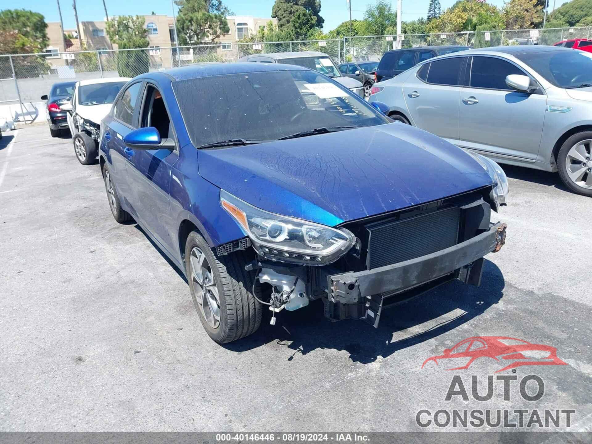 KIA FORTE 2019 - 3KPF24AD3KE039933