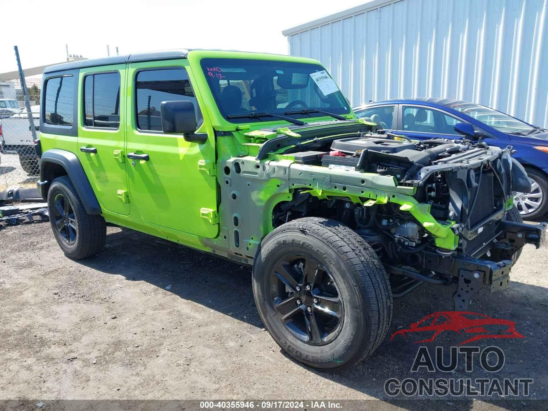 JEEP WRANGLER UNLIMITED 2021 - 1C4HJXDN0MW816675