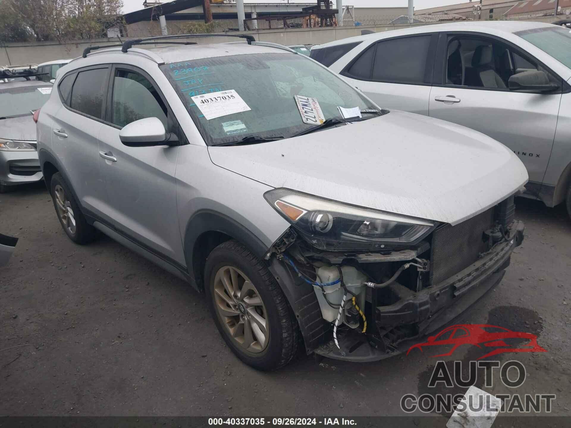 HYUNDAI TUCSON 2017 - KM8J33A49HU336115