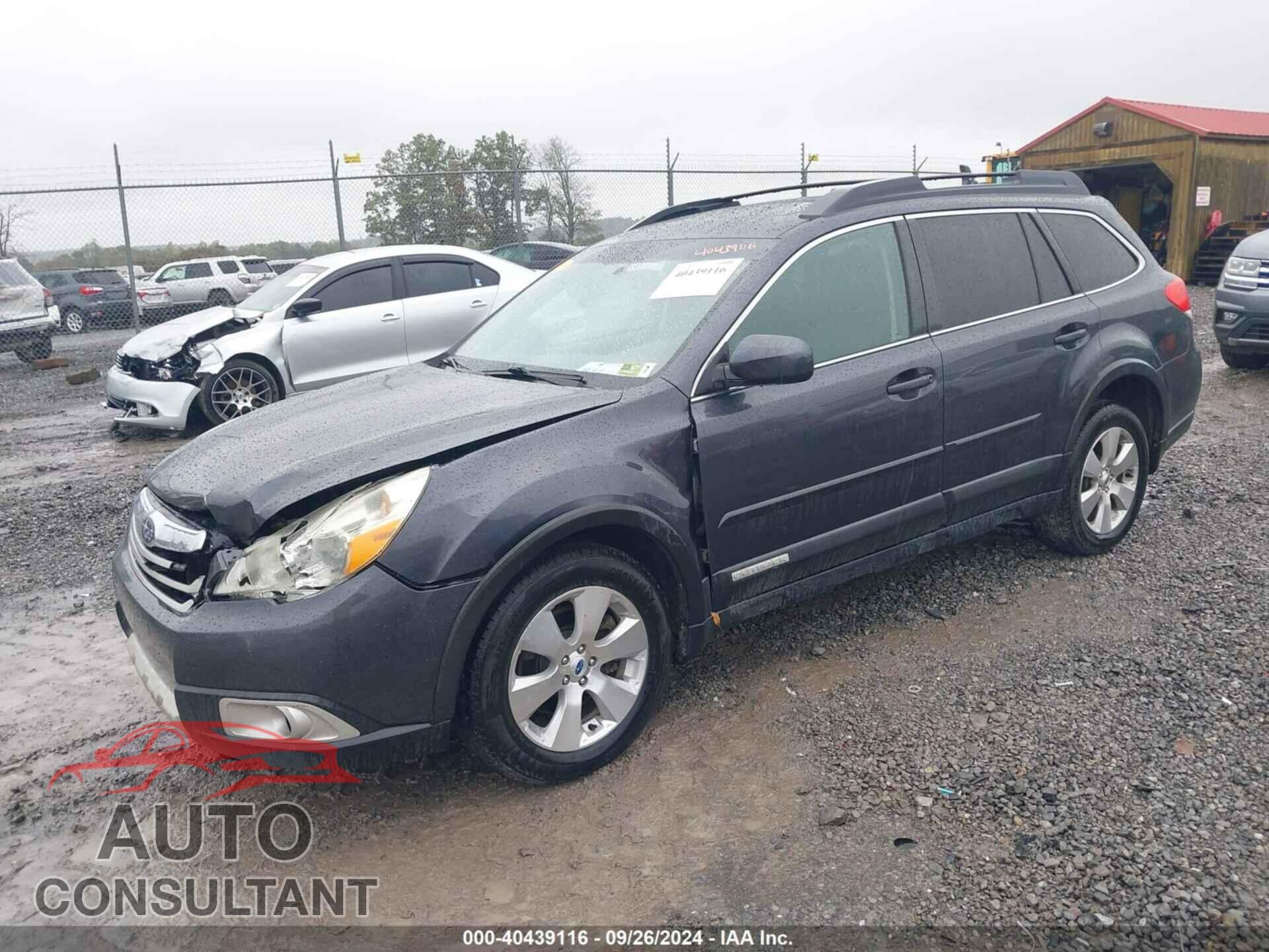 SUBARU OUTBACK 2012 - 4S4BRDKC7C2274300