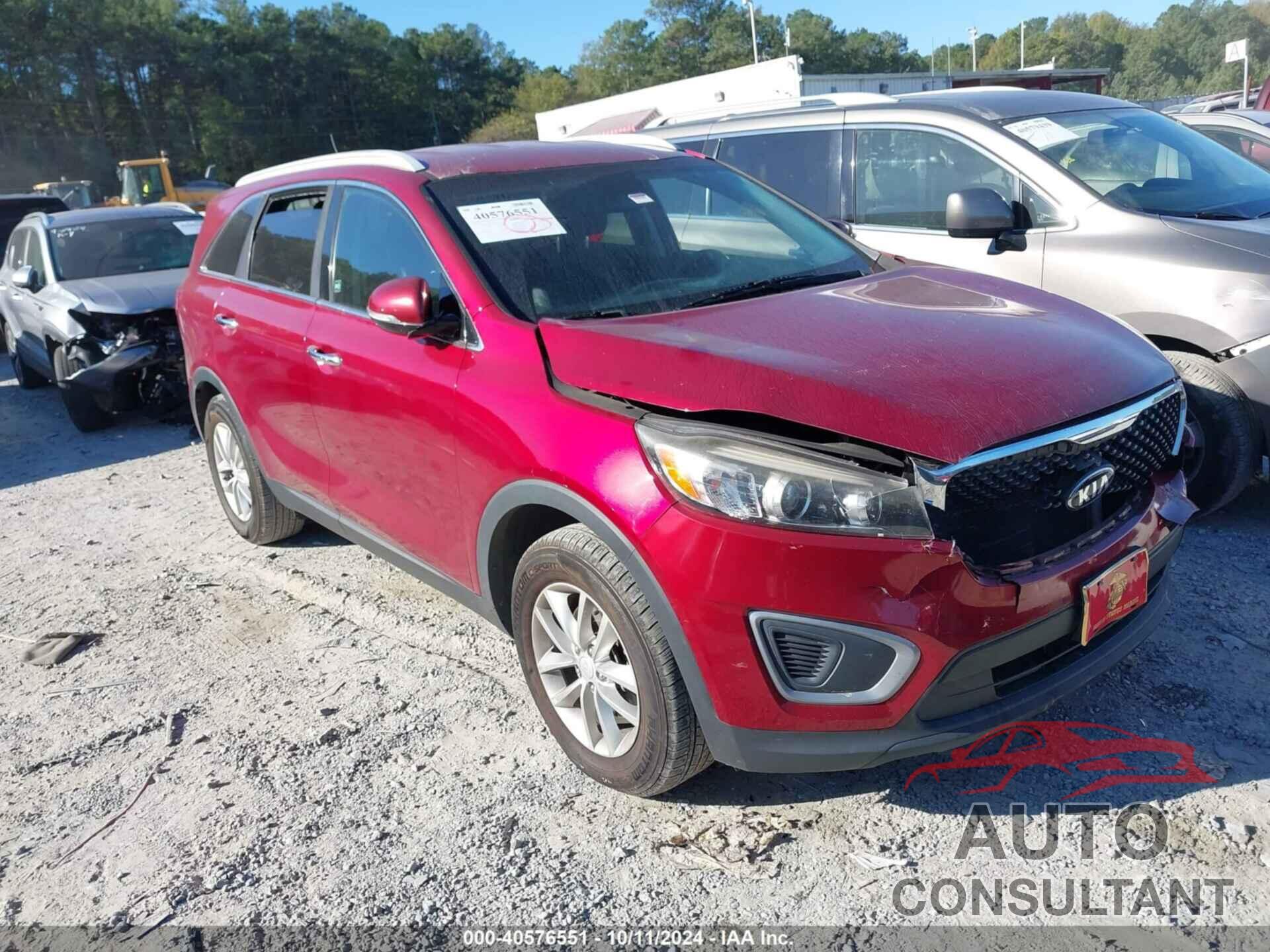 KIA SORENTO 2016 - 5XYPG4A30GG123456
