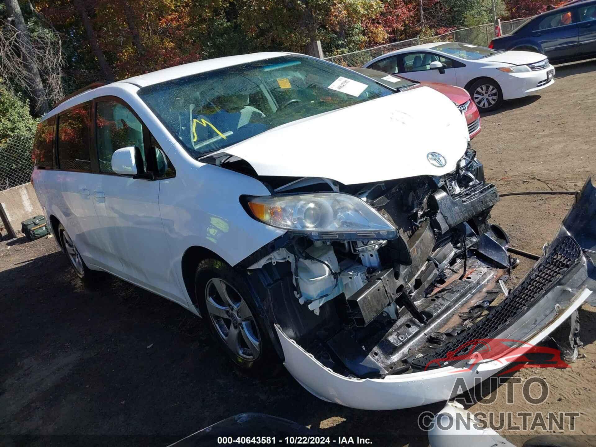 TOYOTA SIENNA 2017 - 5TDKZ3DCXHS856807