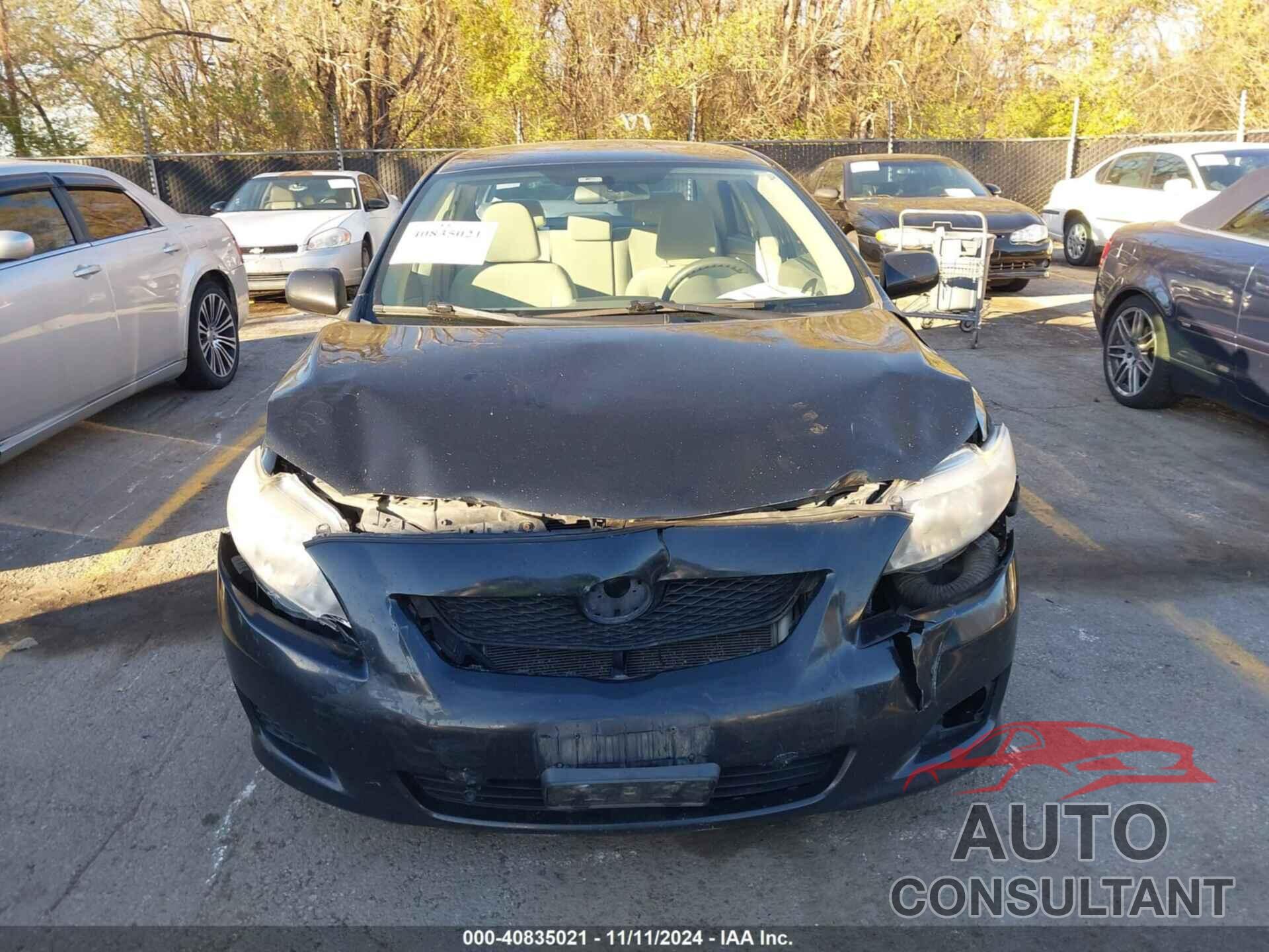 TOYOTA COROLLA 2010 - 1NXBU4EE3AZ260097