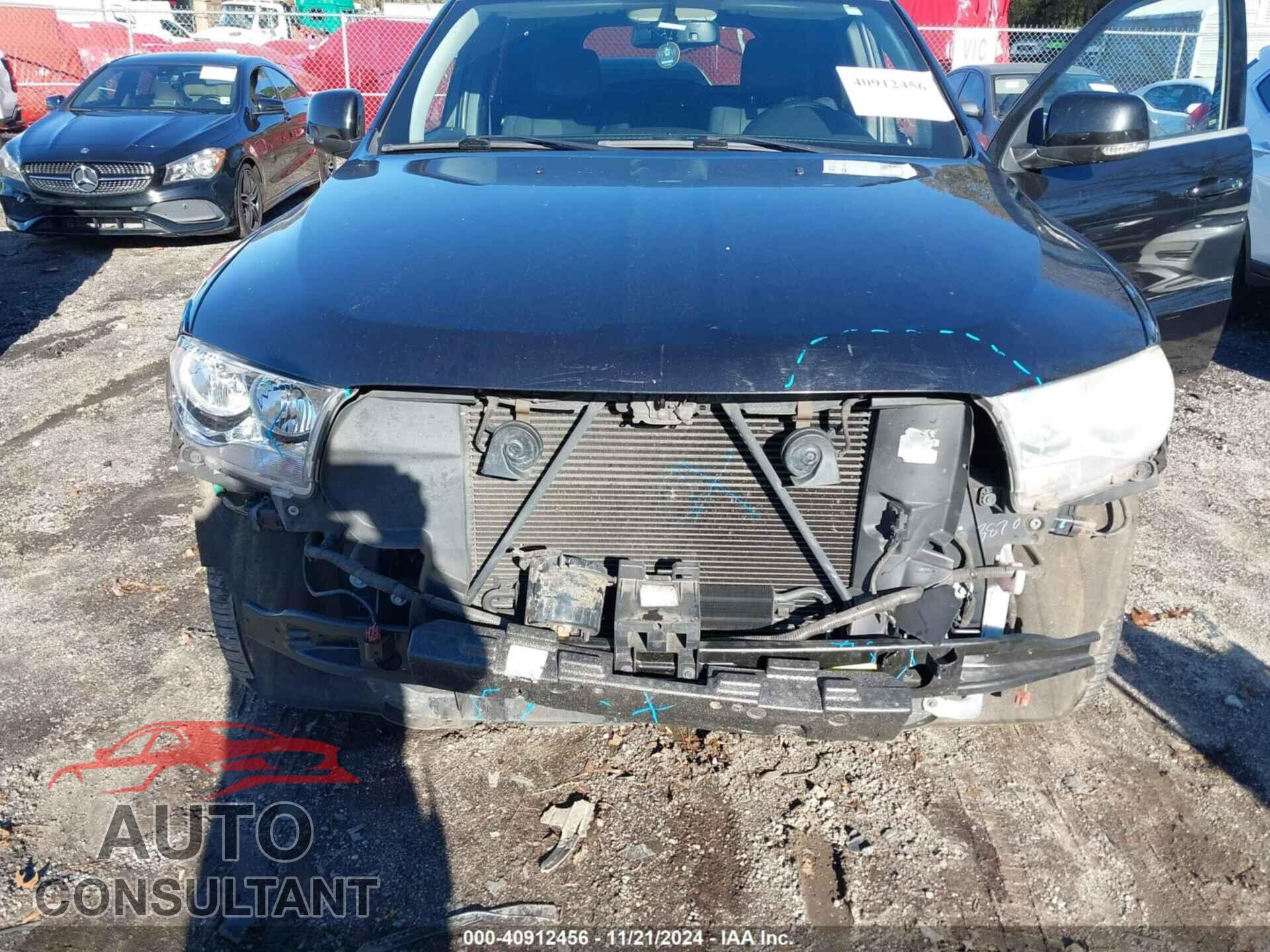 DODGE DURANGO 2012 - 1C4SDHDT5CC112540
