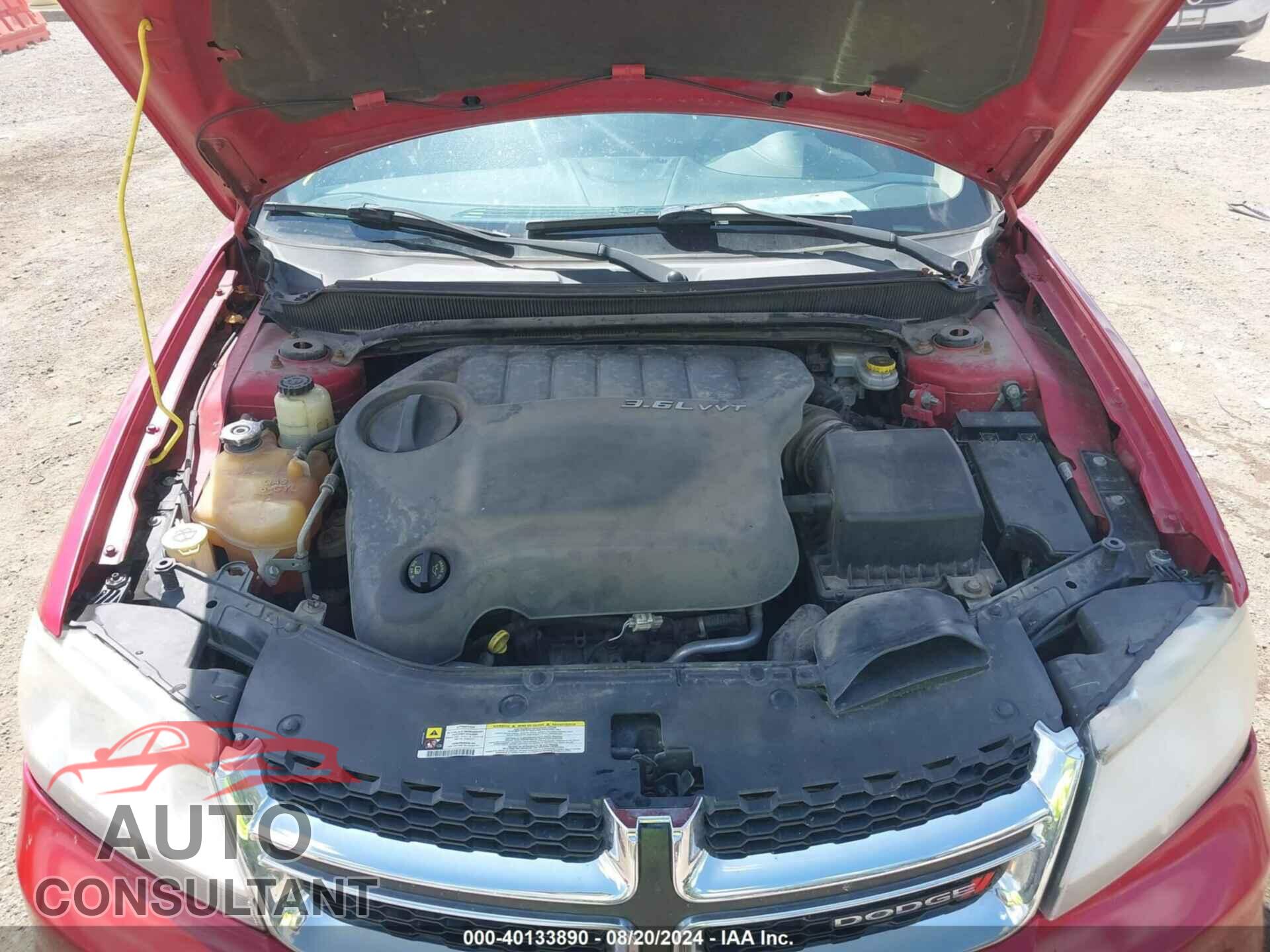 DODGE AVENGER 2012 - 1C3CDZAG6CN327709