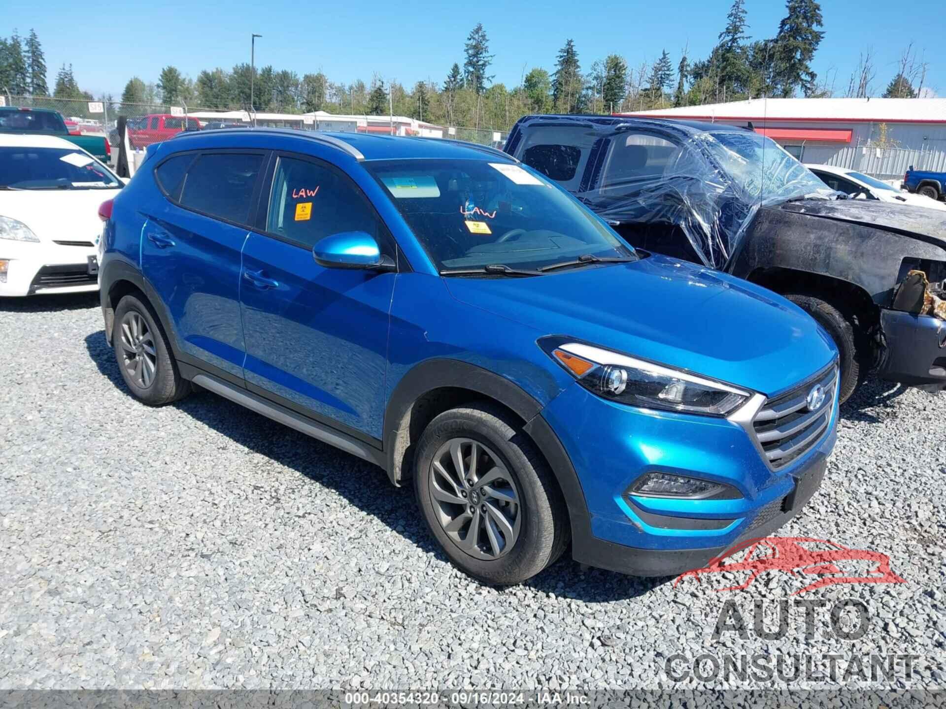 HYUNDAI TUCSON 2017 - KM8J3CA46HU414060