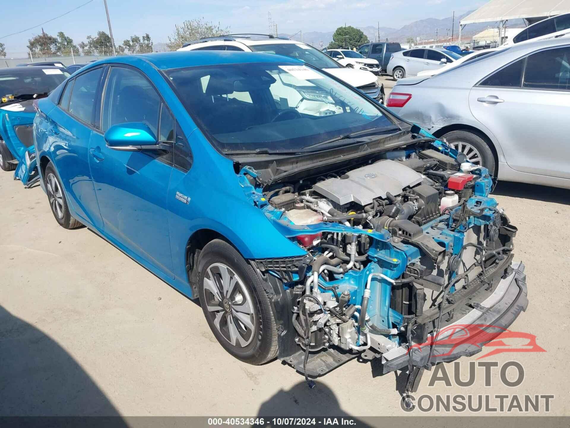 TOYOTA PRIUS PRIME 2017 - JTDKARFP6H3022559