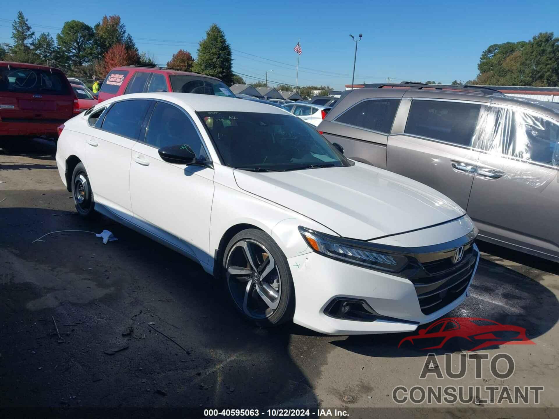 HONDA ACCORD 2021 - 1HGCV1F32MA079310
