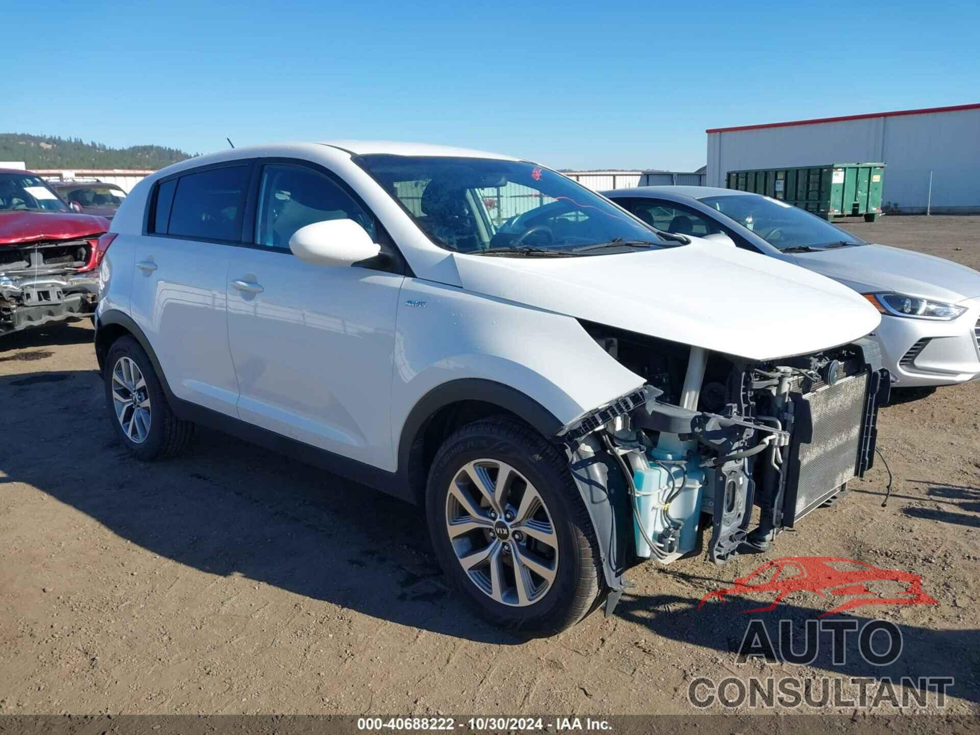 KIA SPORTAGE 2016 - KNDPBCACXG7865711