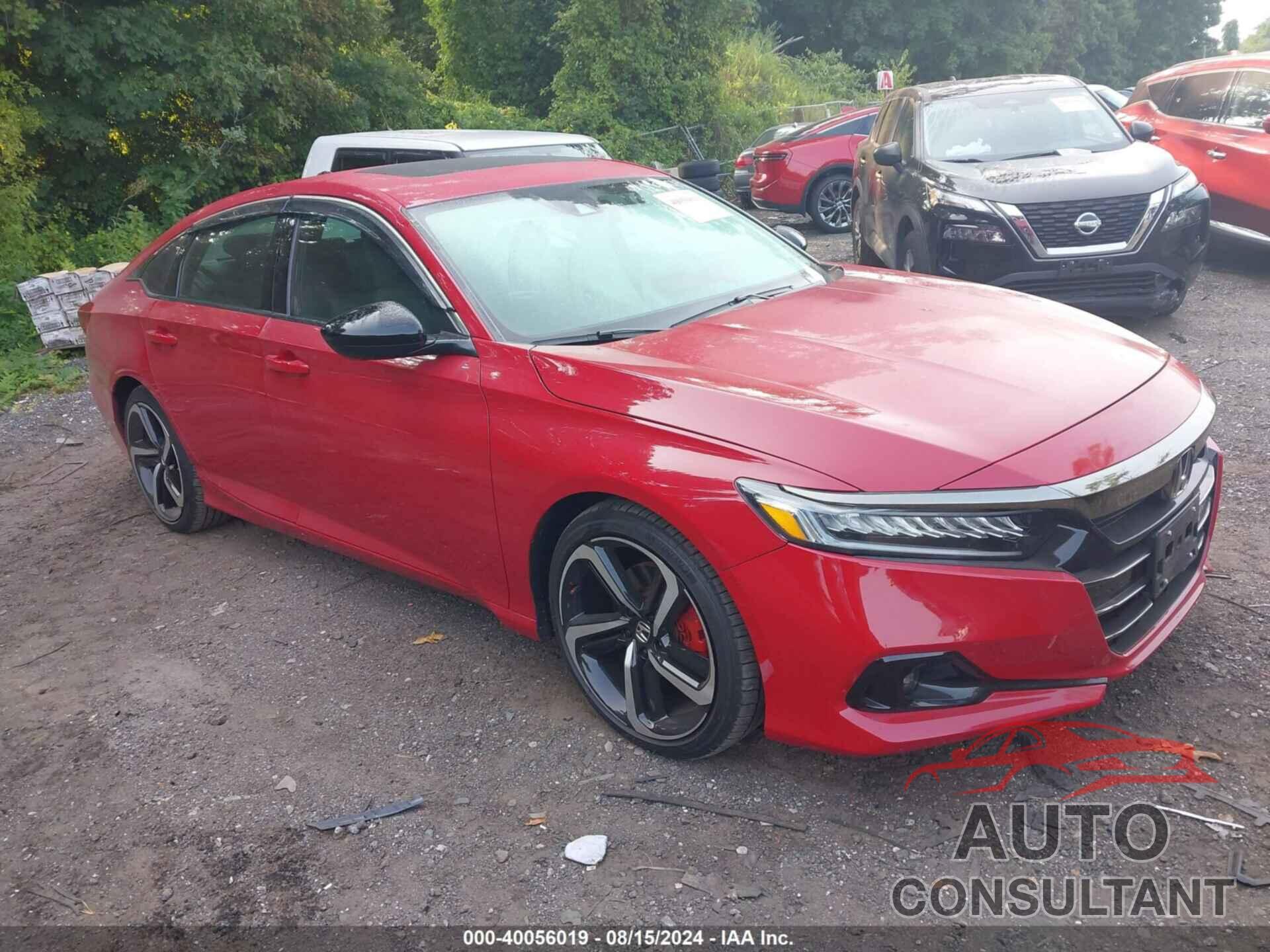 HONDA ACCORD 2021 - 1HGCV2F31MA033666
