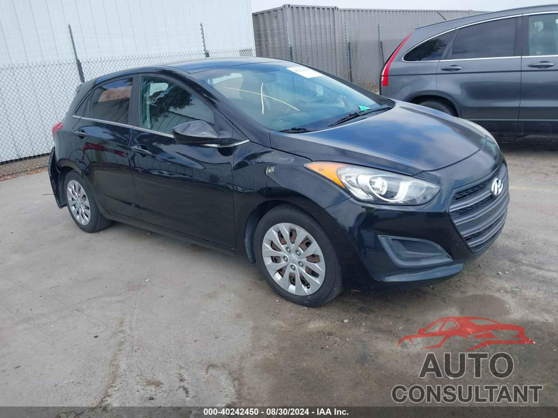 HYUNDAI ELANTRA GT 2017 - KMHD35LH9HU380706