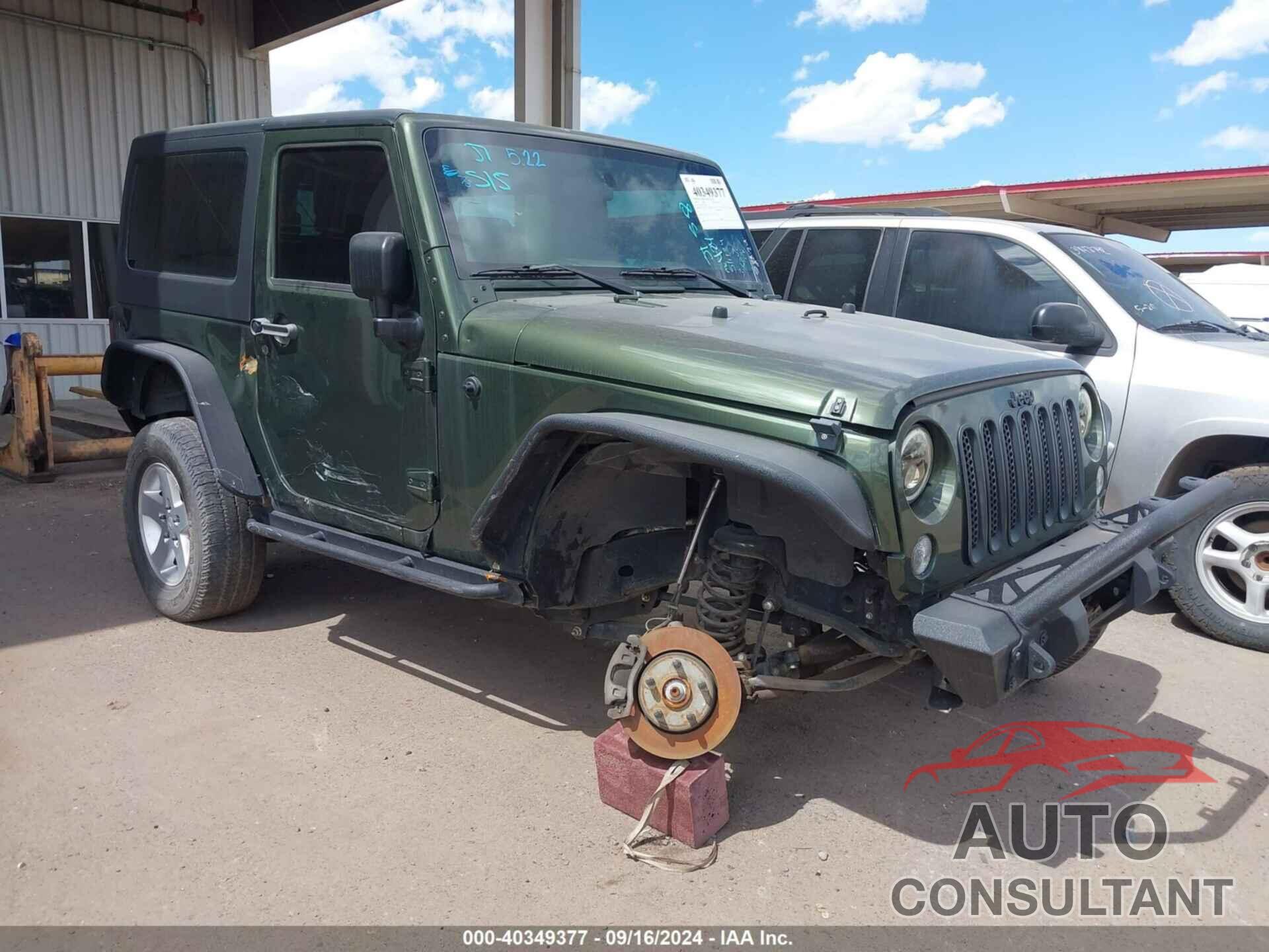 JEEP WRANGLER 2009 - 1J4FA24139L735146