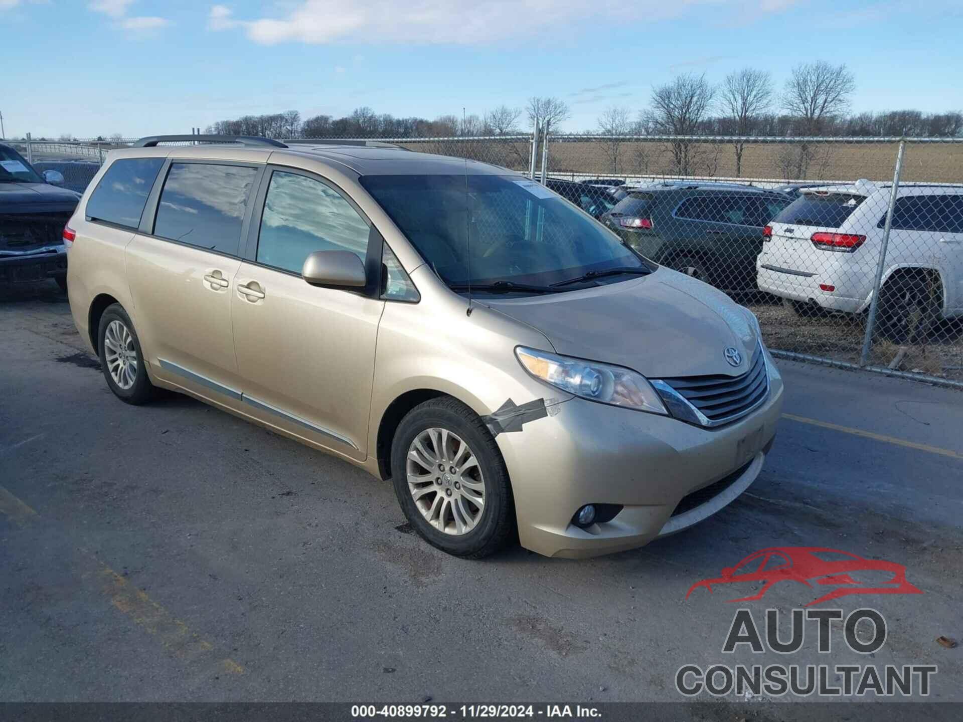 TOYOTA SIENNA 2012 - 5TDYK3DC7CS230235