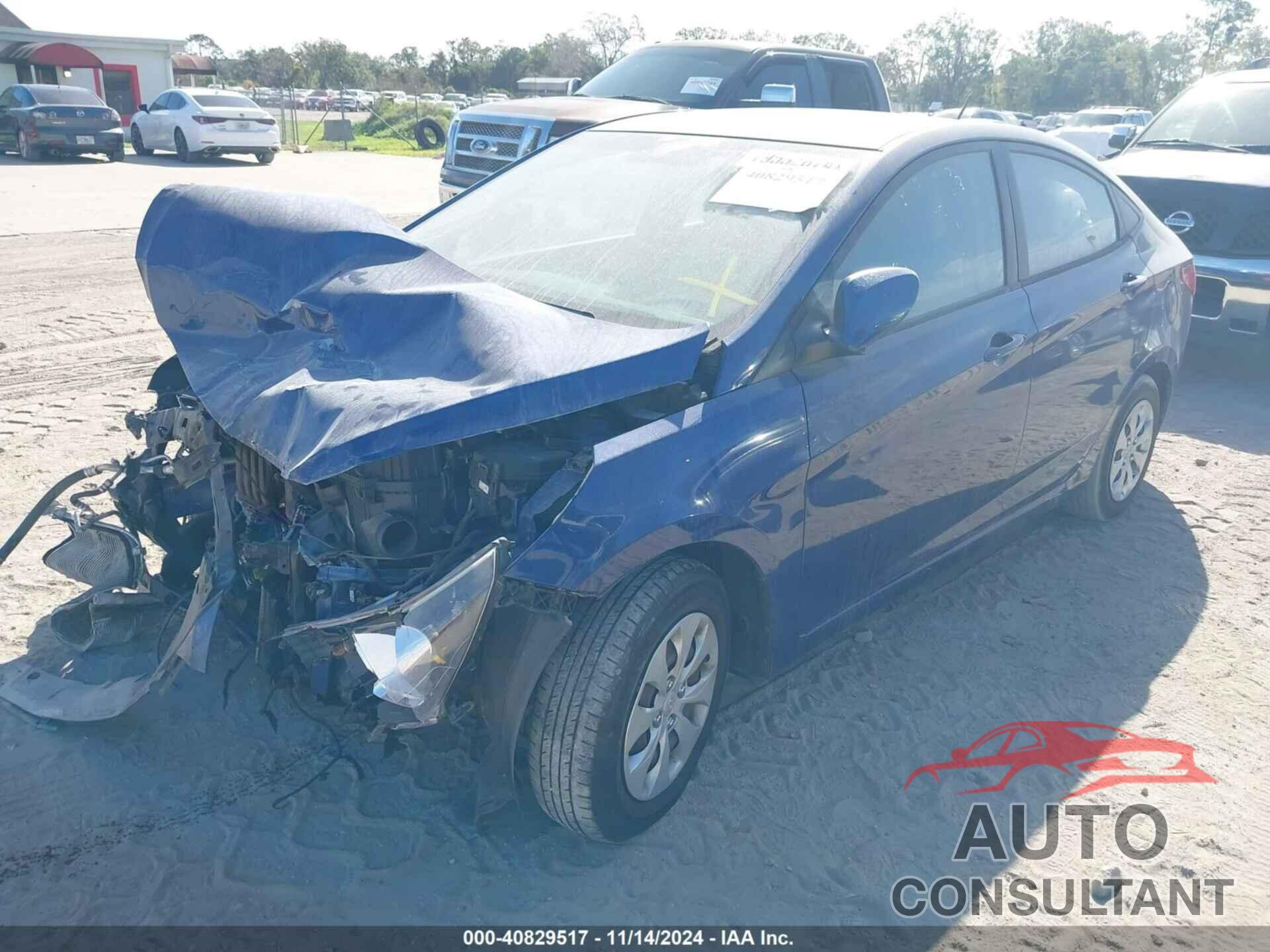 HYUNDAI ACCENT 2016 - KMHCT4AE3GU982367