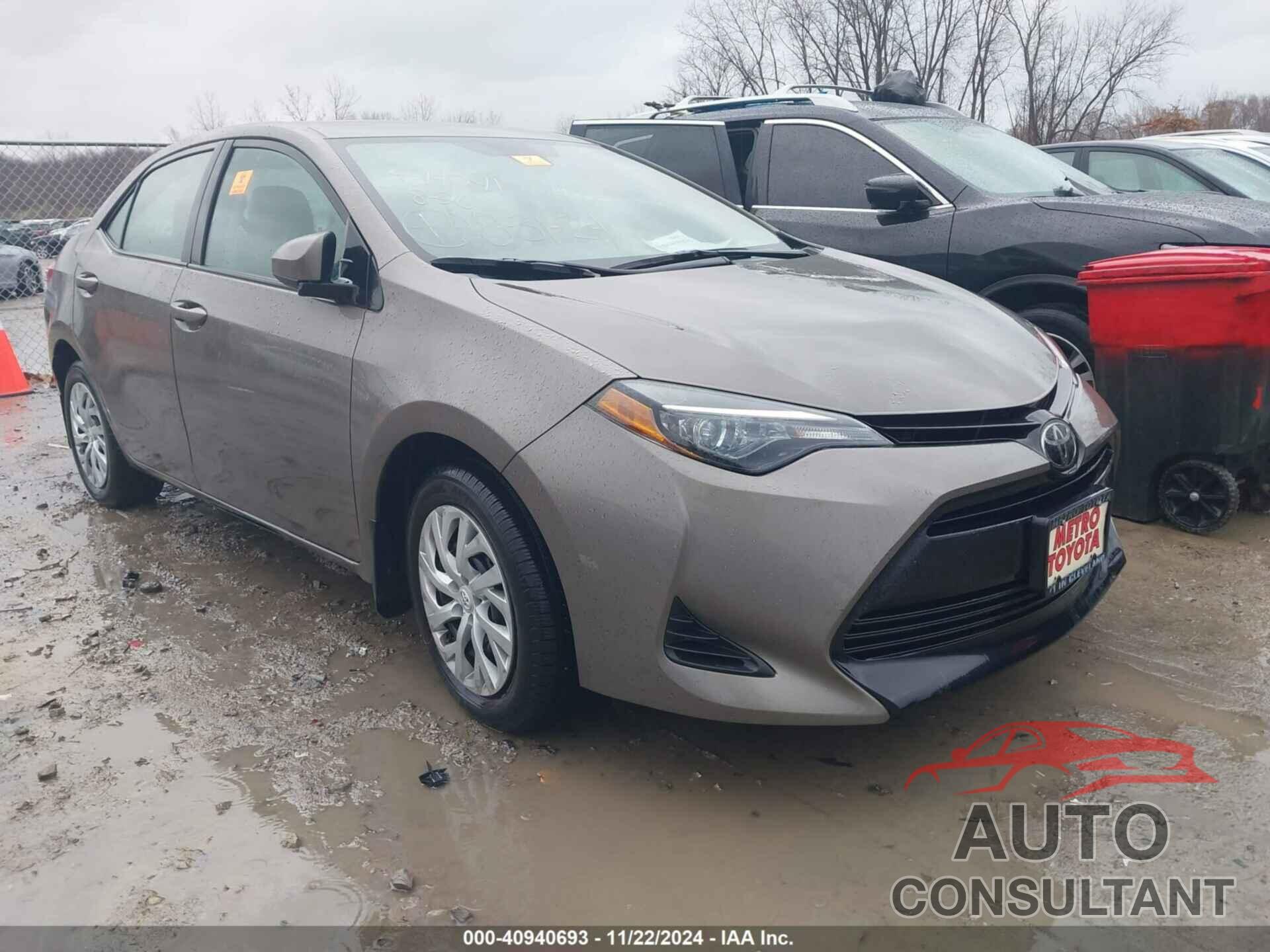TOYOTA COROLLA 2019 - 5YFBURHE0KP930801