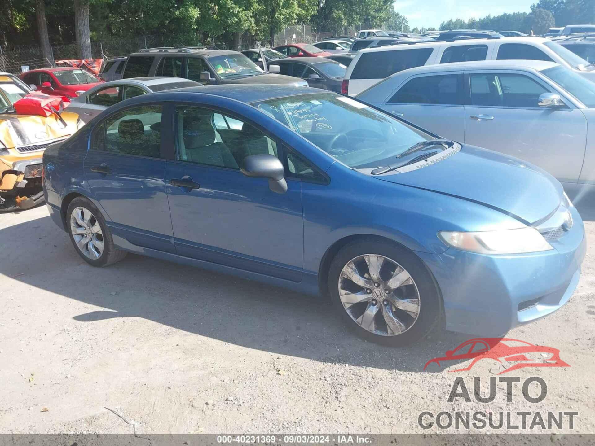 HONDA CIVIC 2010 - 19XFA1F30AE085154