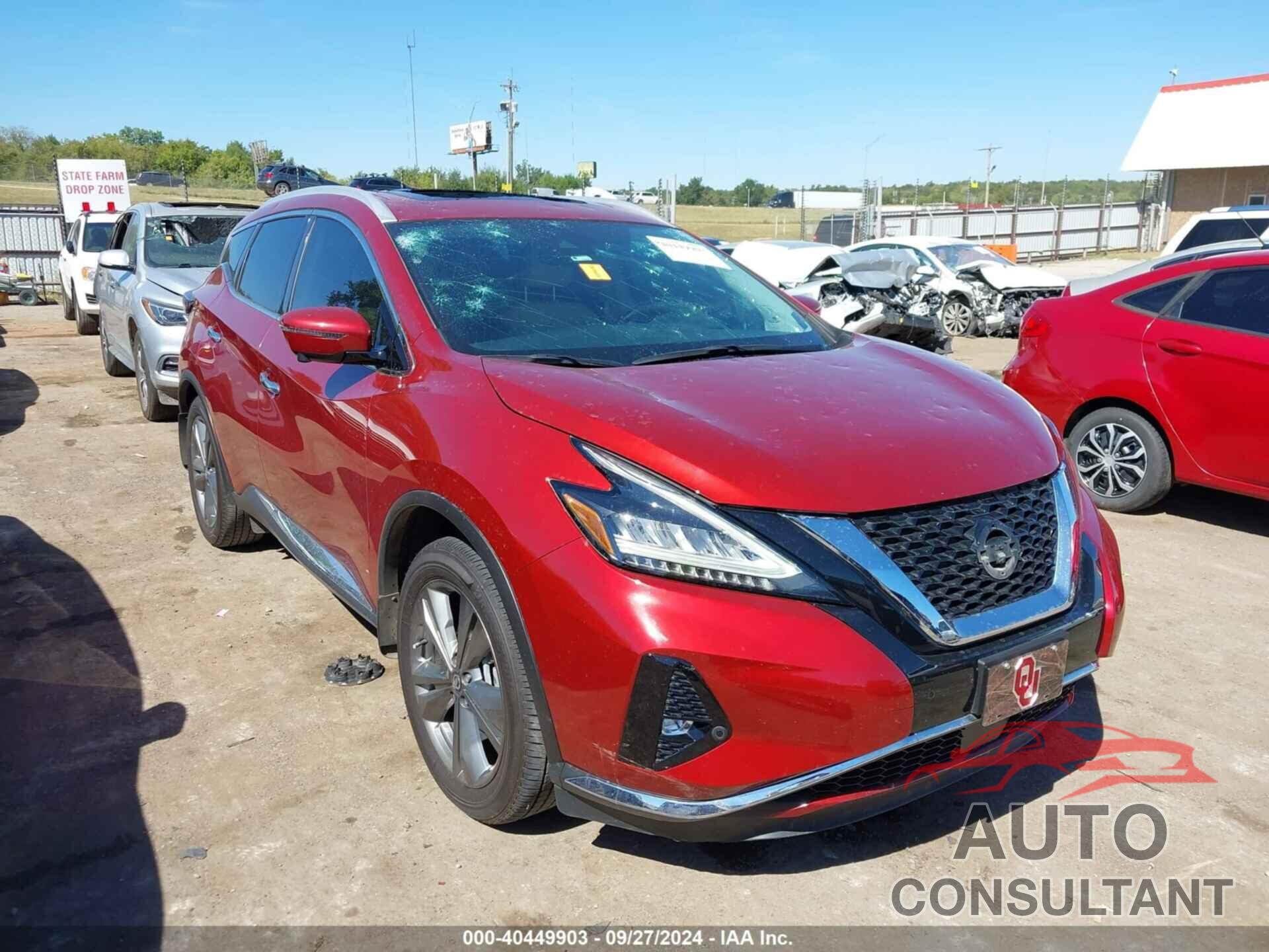 NISSAN MURANO 2019 - 5N1AZ2MJ6KN158787