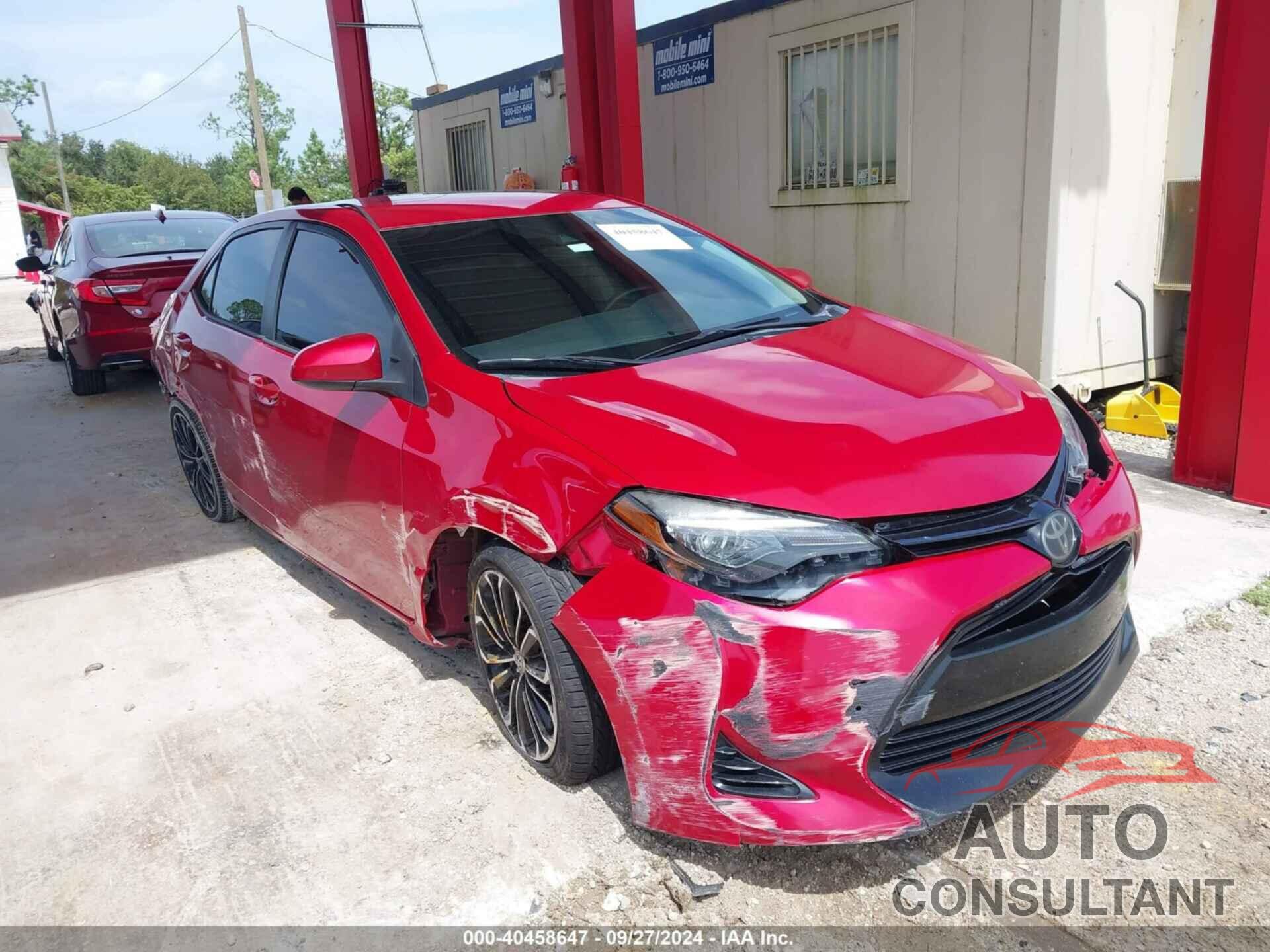 TOYOTA COROLLA 2018 - 5YFBURHE5JP820647