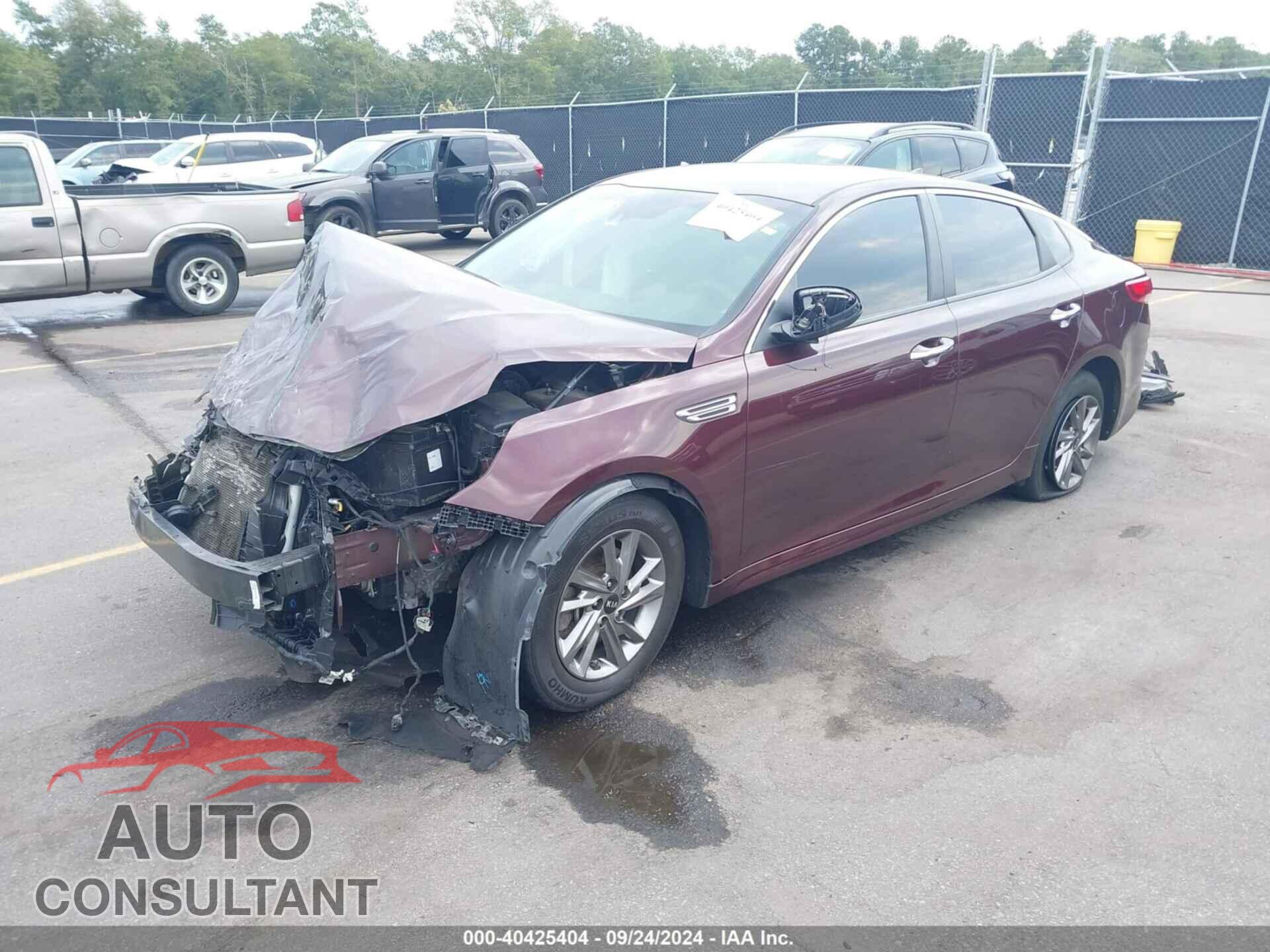 KIA OPTIMA 2019 - 5XXGT4L36KG357557