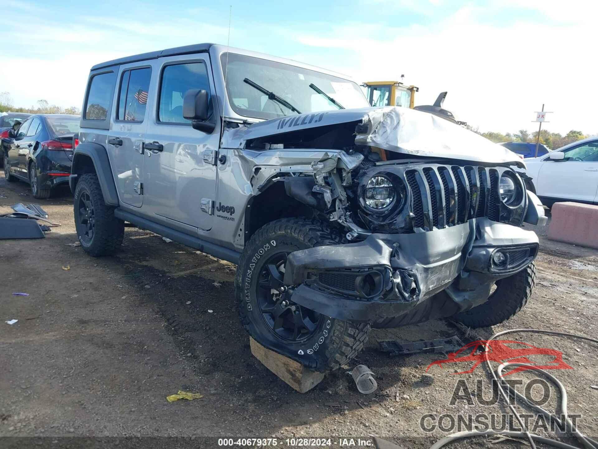 JEEP WRANGLER UNLIMITED 2021 - 1C4HJXDGXMW584670