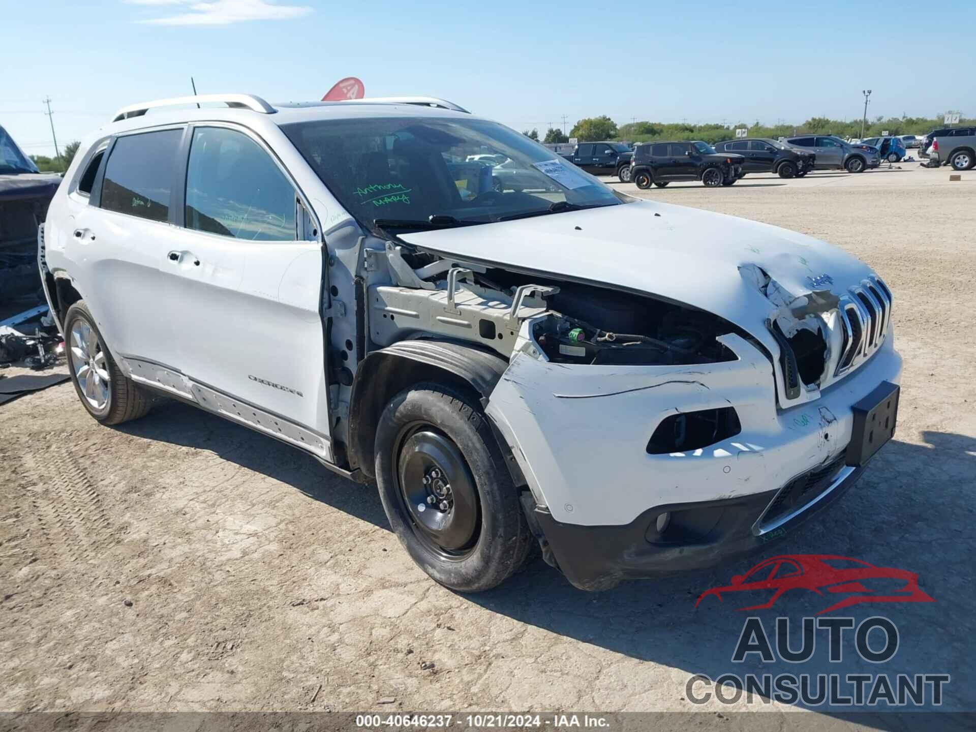 JEEP CHEROKEE 2017 - 1C4PJLDS8HW642810