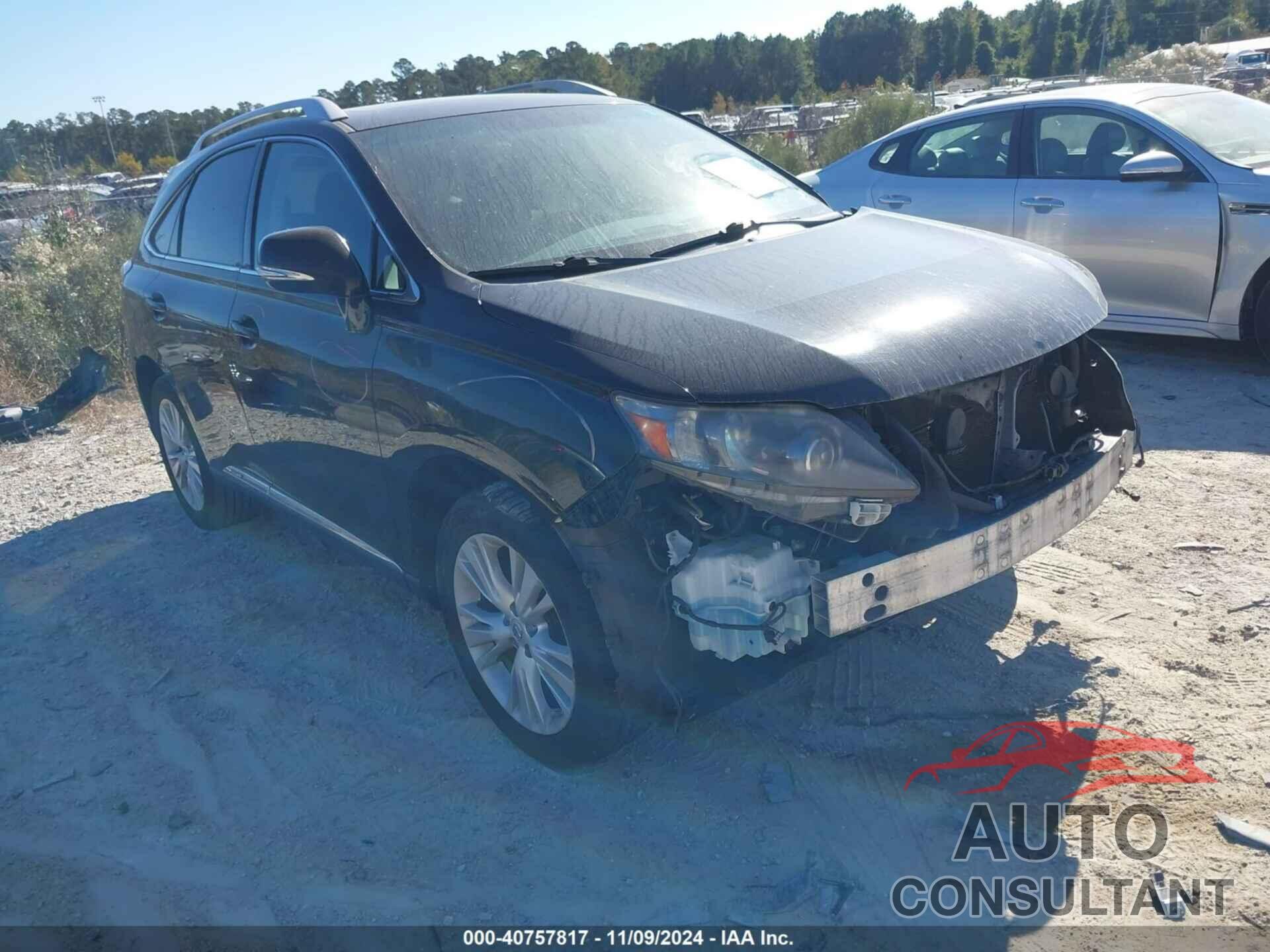 LEXUS RX 450H 2011 - JTJBC1BA8B2418595