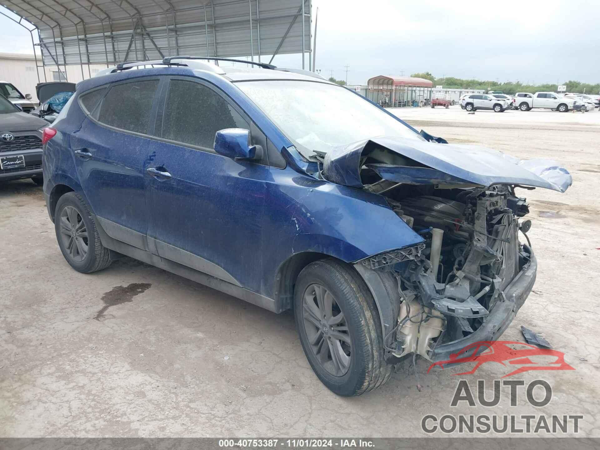 HYUNDAI TUCSON 2014 - KM8JU3AG9EU925216