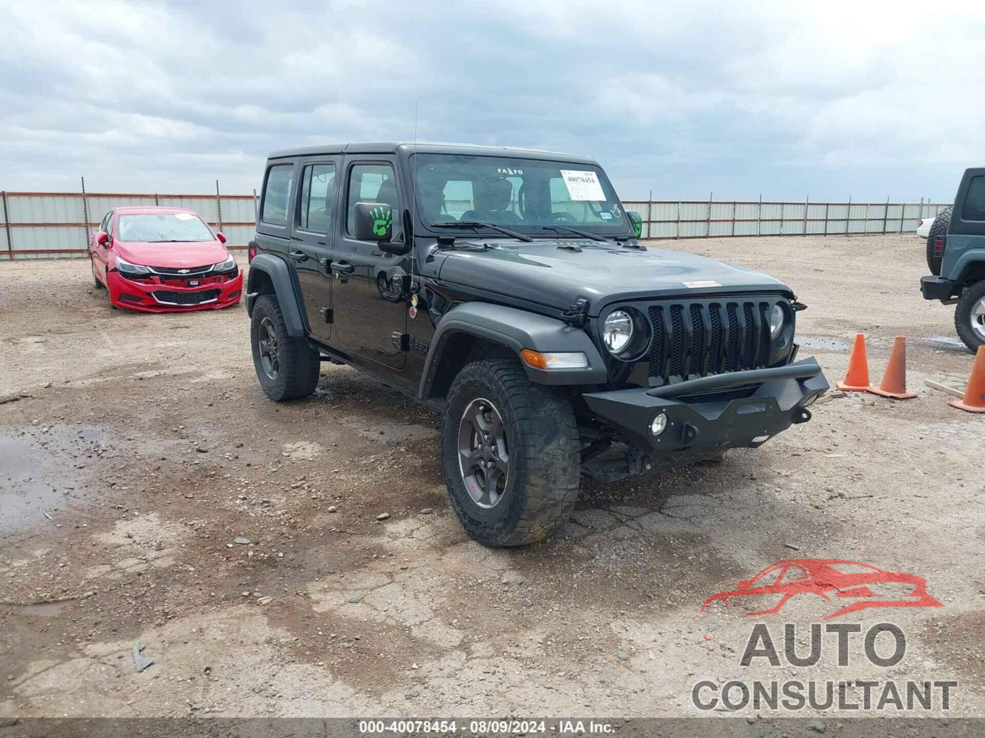 JEEP WRANGLER UNLIMITED 2022 - 1C4HJXDG5NW133471