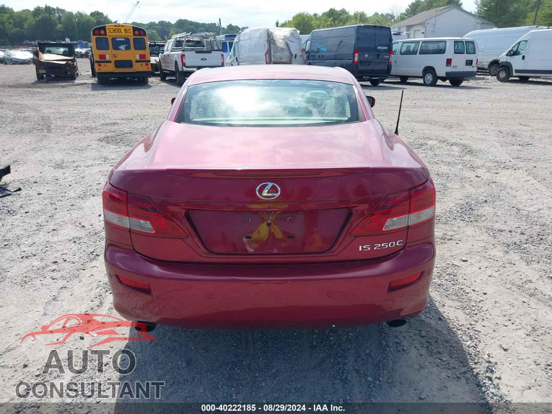 LEXUS IS 250C 2015 - JTHFF2C27F2532942