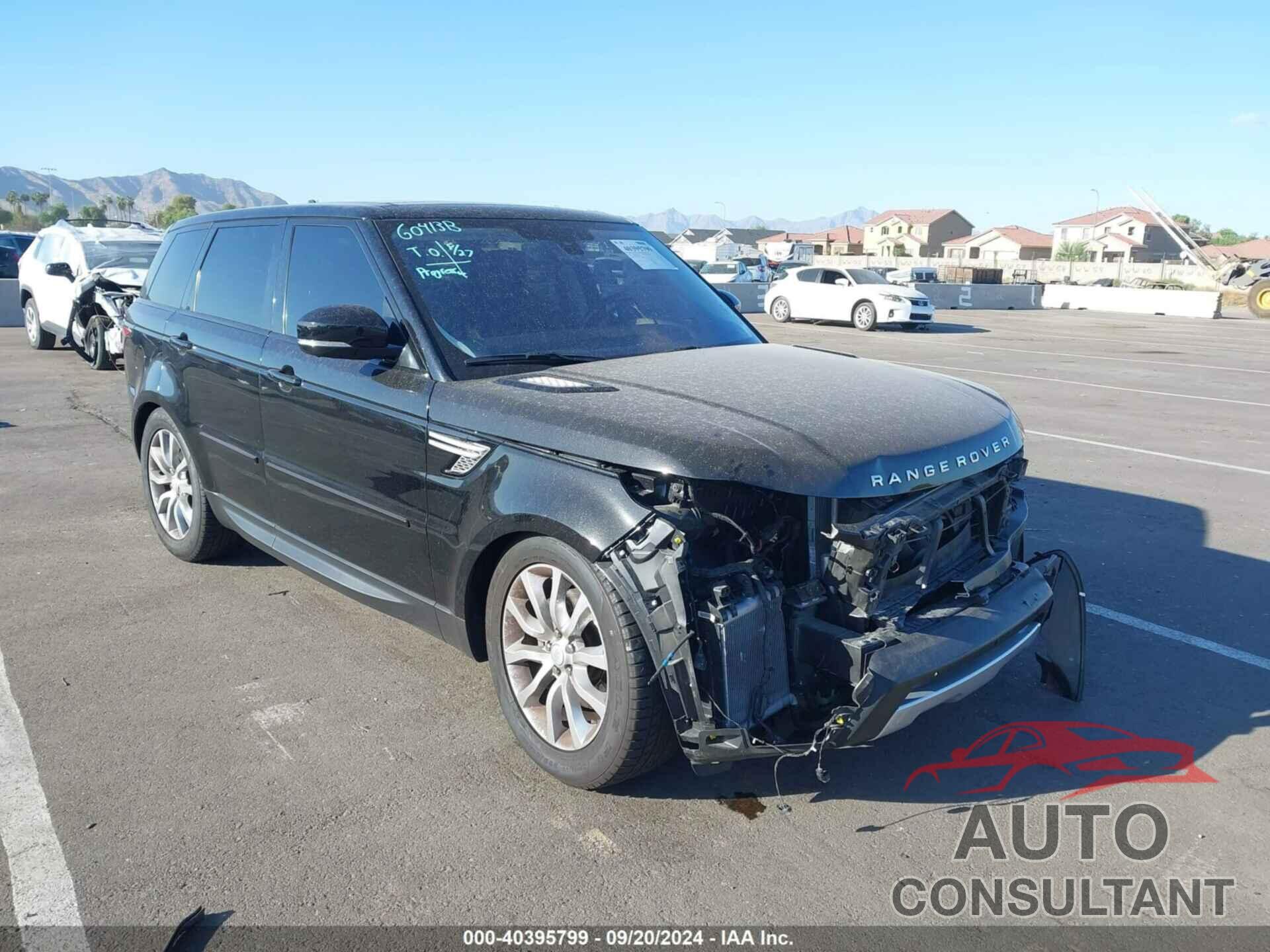 LAND ROVER RANGE ROVER SPORT 2016 - SALWR2PF1GA656162