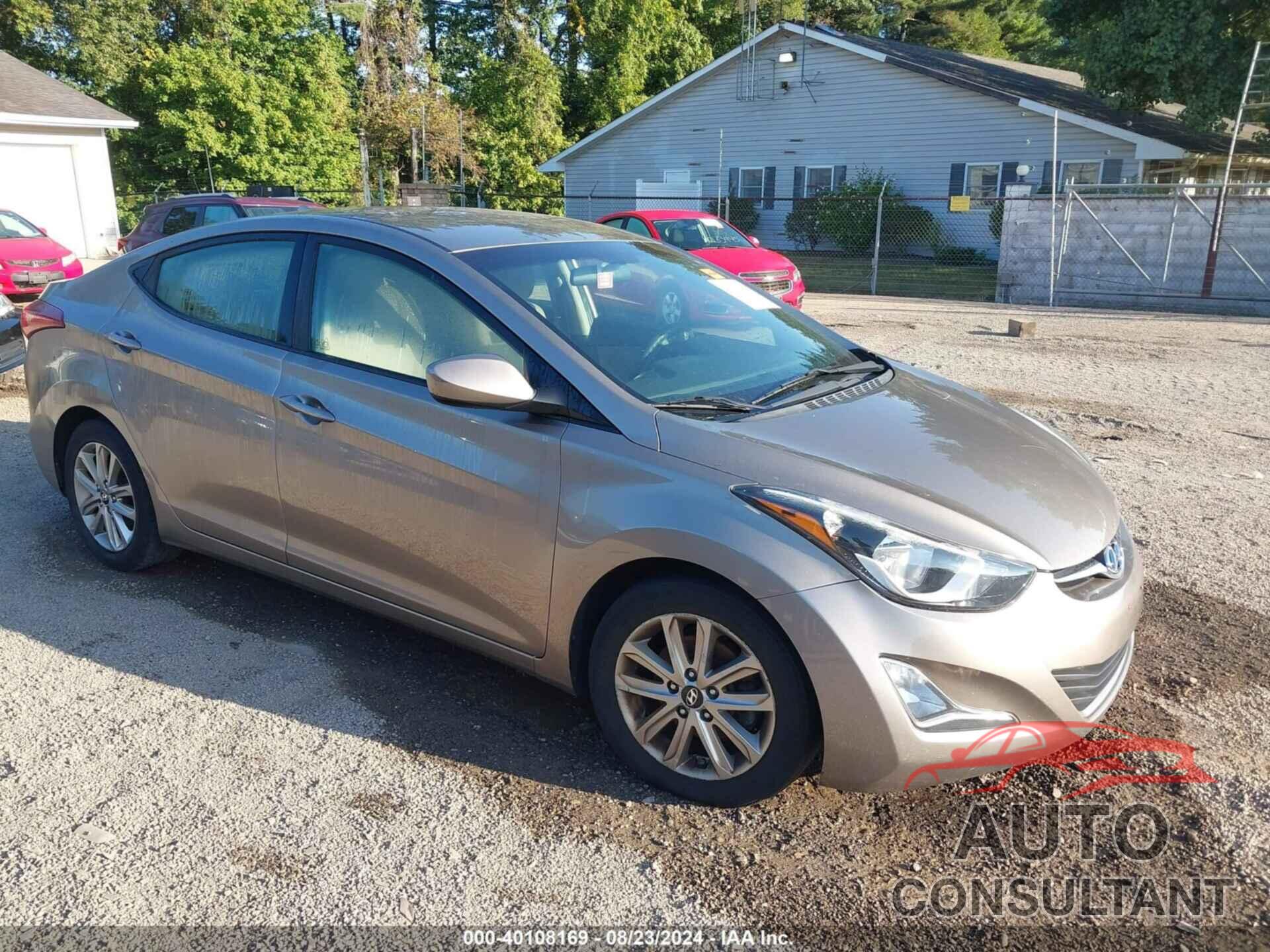 HYUNDAI ELANTRA 2016 - 5NPDH4AE0GH652996